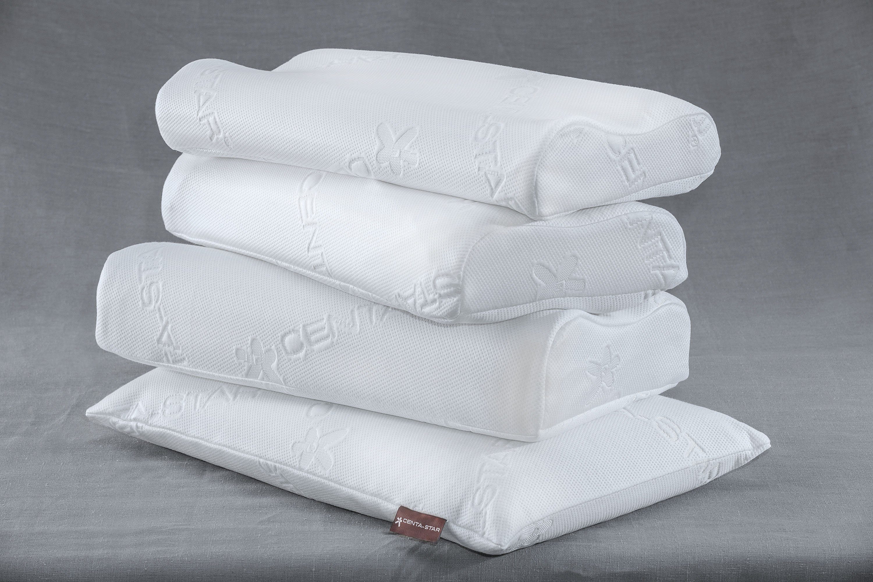 Centa-Star Neksteunkussen Comfort Supersoft Nackensteunkussen, ideaal voor rug- en zijslapers, 40x80 cm