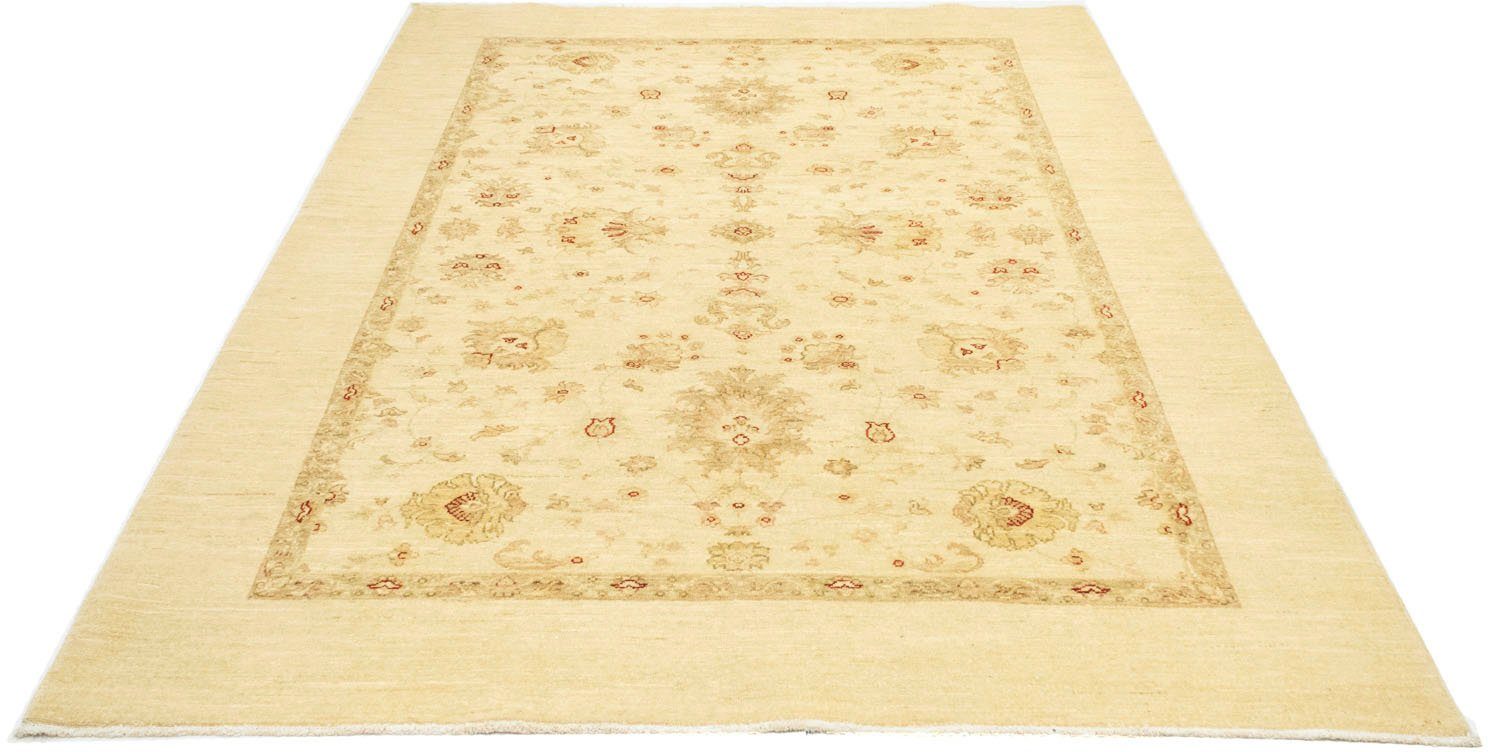 morgenland Wollen kleed Farahan vloerkleed met de hand geknoopt beige