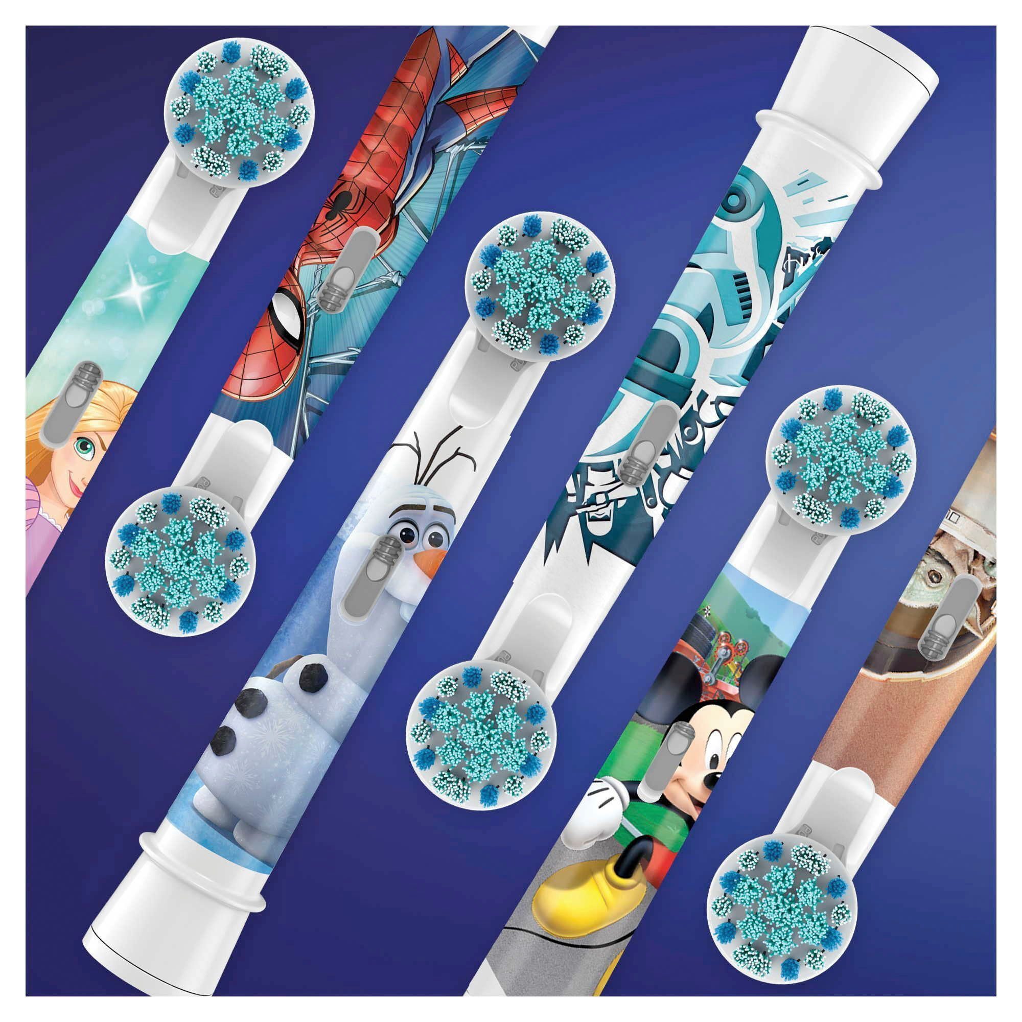 Oral B Opzetborsteltjes Kids Star Wars extra zachte borstel, vanaf 3 jaar, ontwerp kan wisselen, 8 stuks