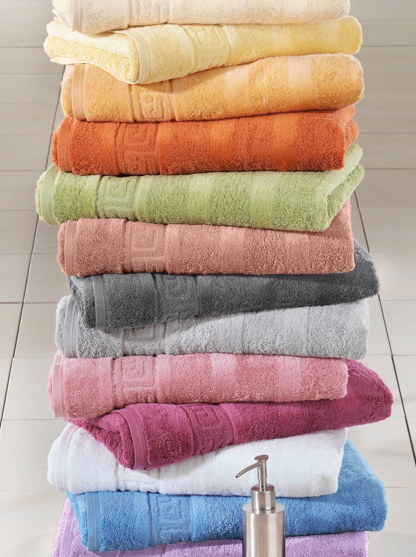 Cawoe Cawö : serviettes-éponges - - Rose