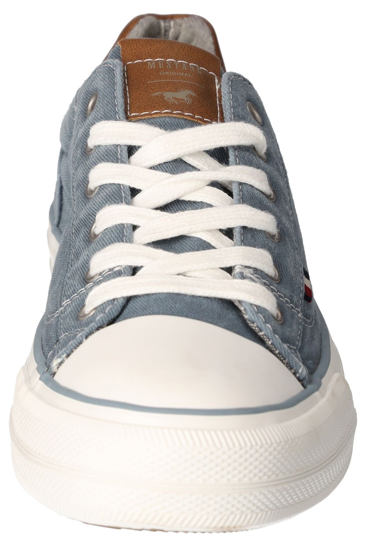 Mustang Shoes Sneakers , vrijetijdsschoen, lage schoen, veterschoen, met rubberen kap