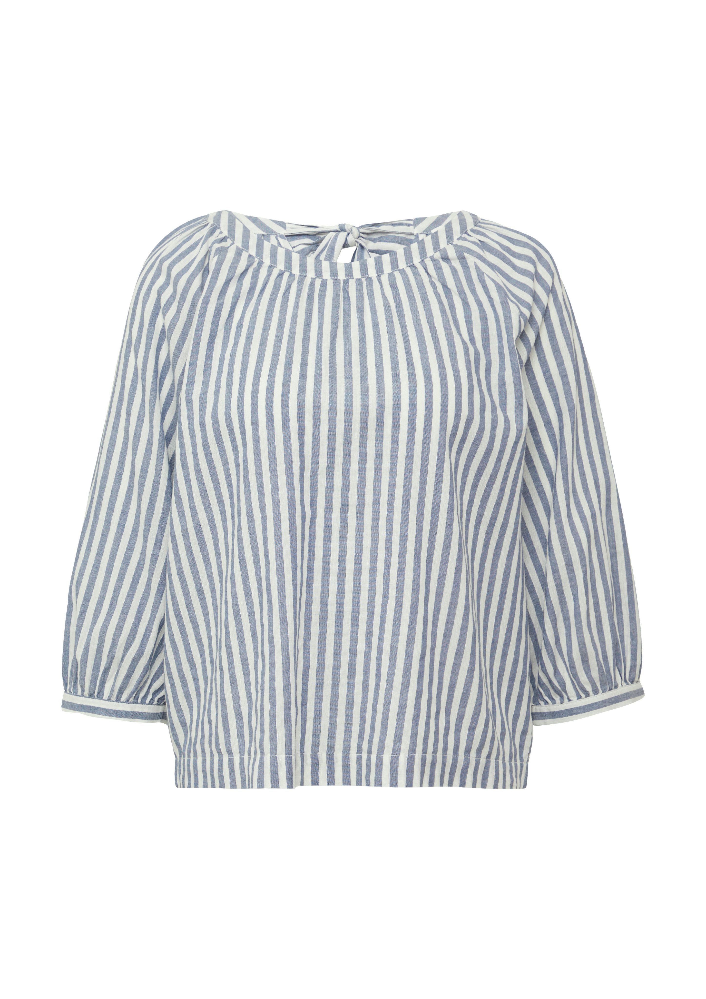 s.Oliver Blouse zonder sluiting met streepmotief