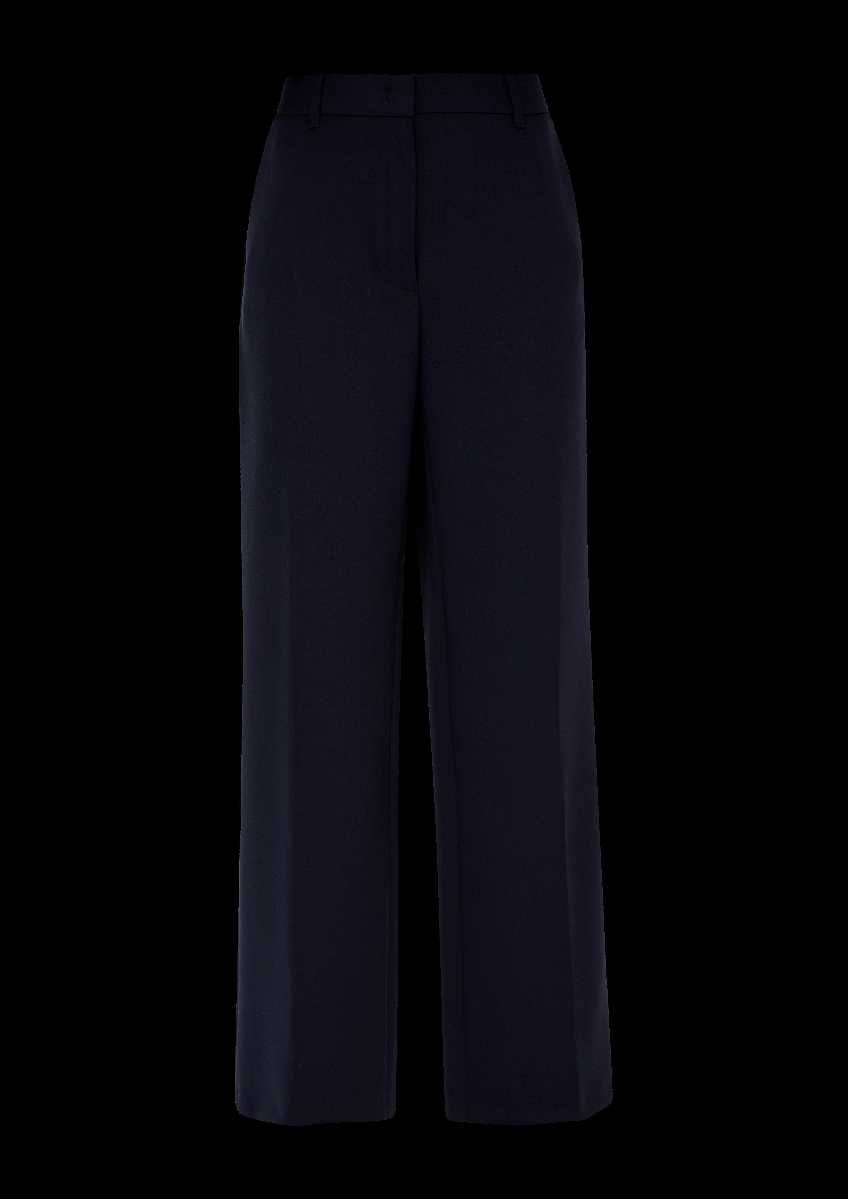s.Oliver BLACK LABEL Persplooibroek in unikleur