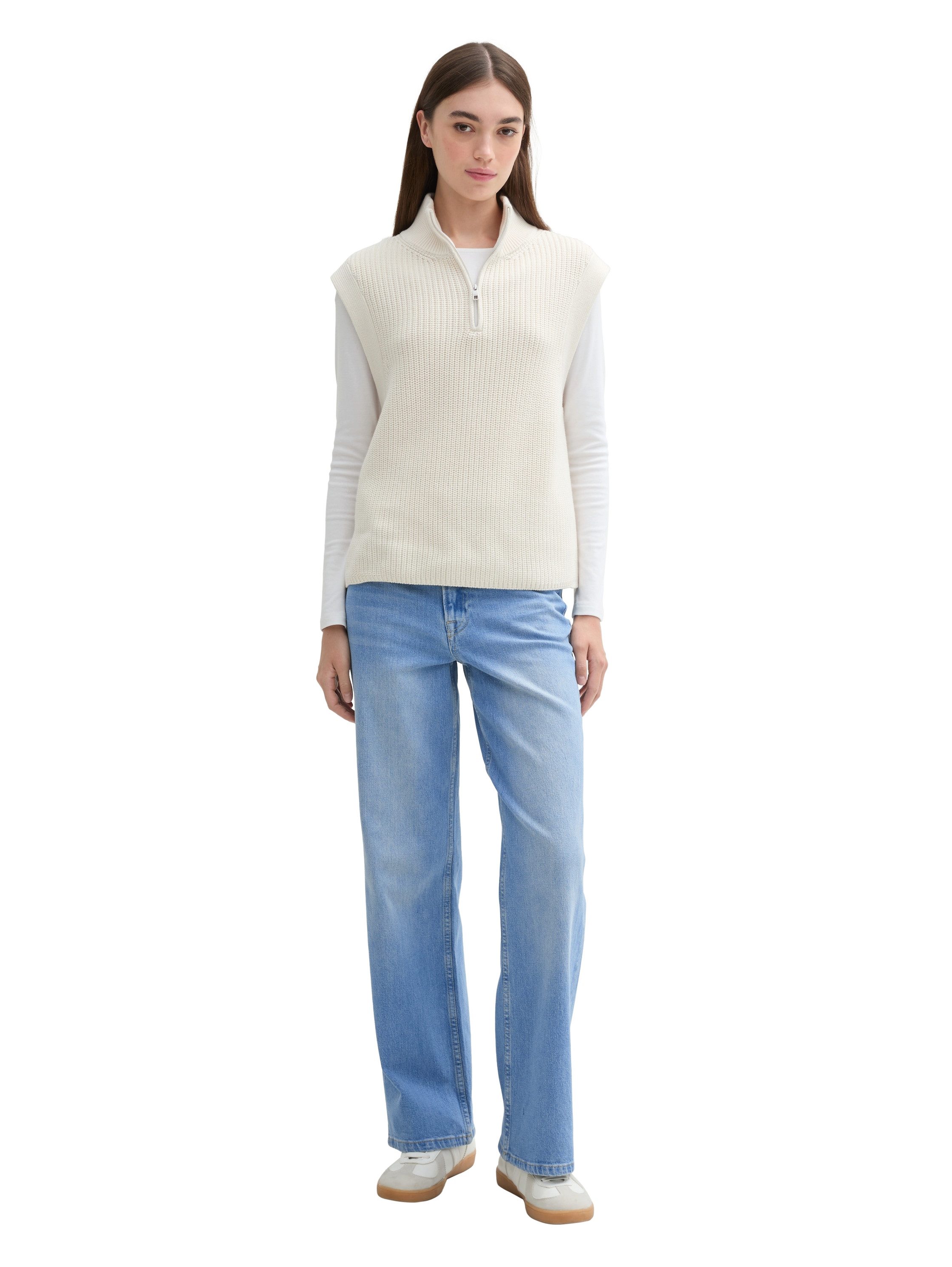 Tom Tailor Denim Wijde jeans in five-pocketsstijl