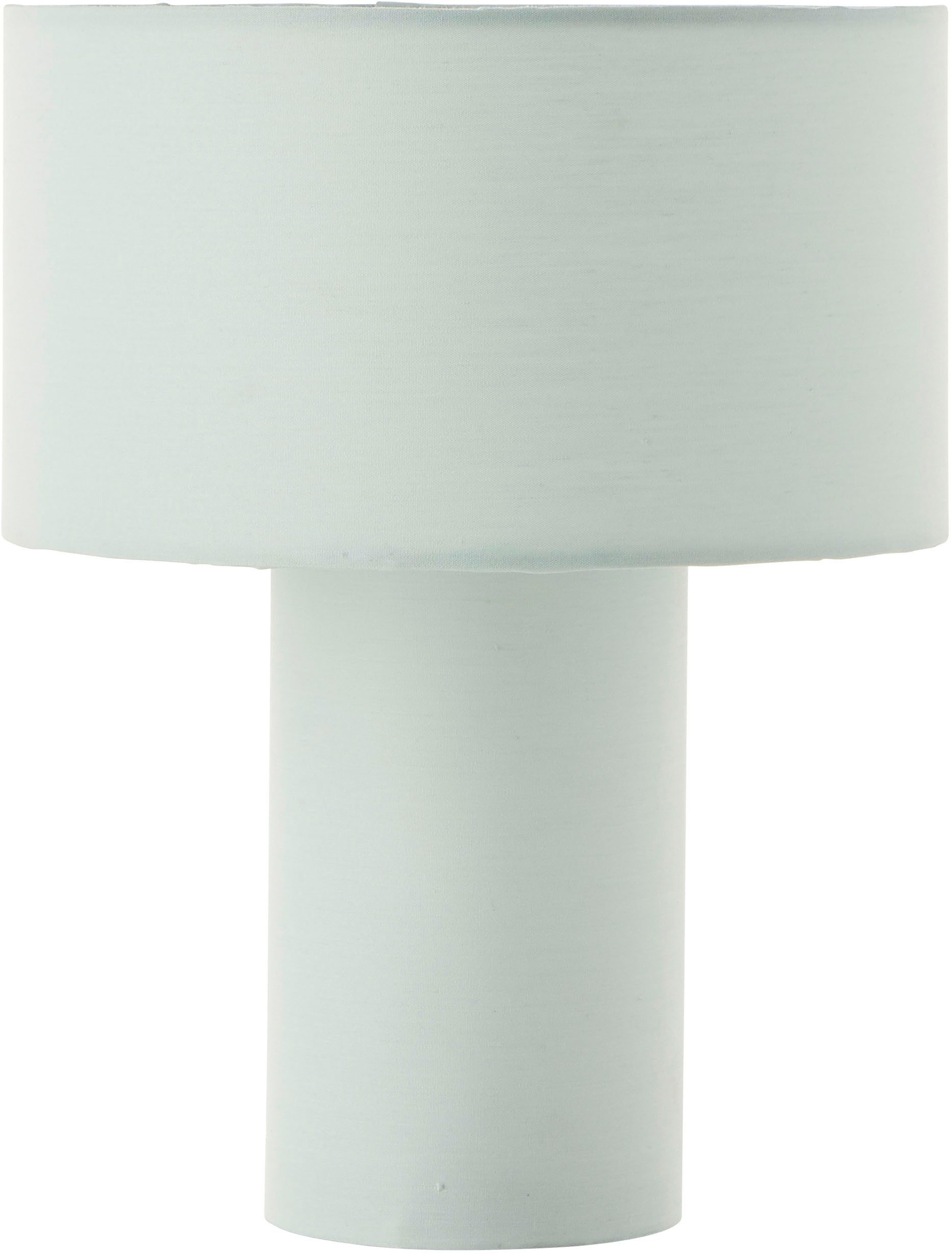 Lüttenhütt Tafellamp Alrik - lamp met stoffen kap Hoogte 30 cm, Ø 23 cm, E14, textiel, kinderkamer, kinderlamp (1 stuk)