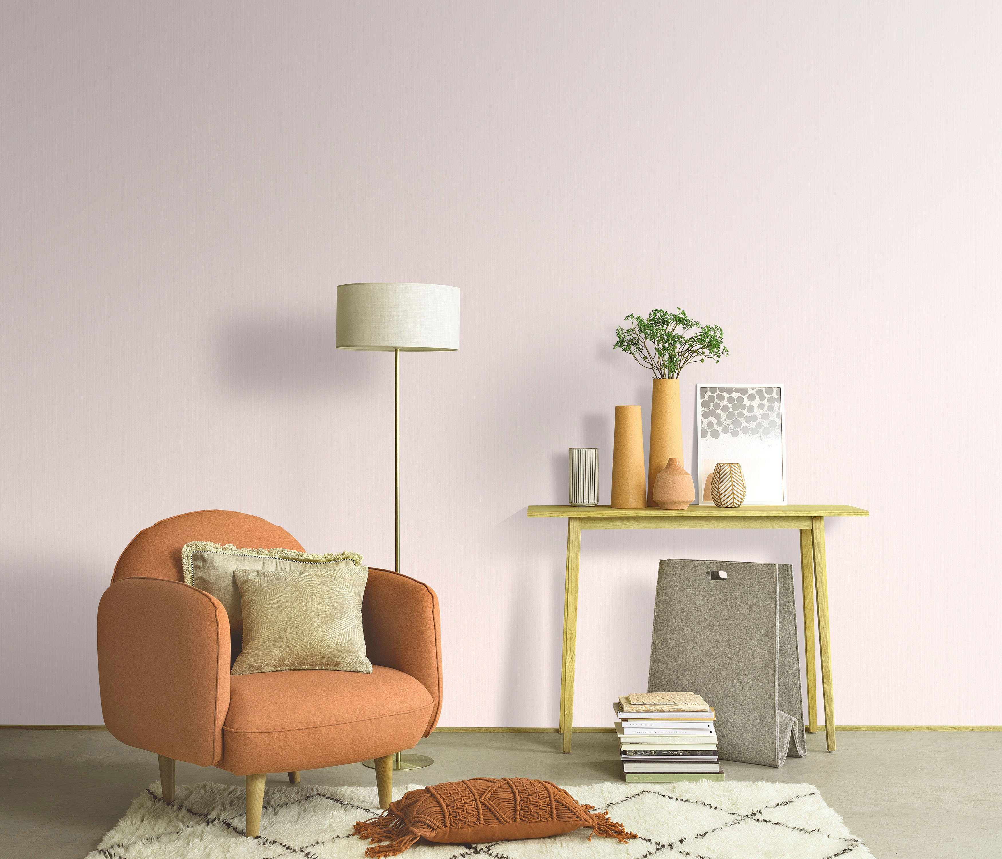ELLE DECORATION Vliesbehang Uni