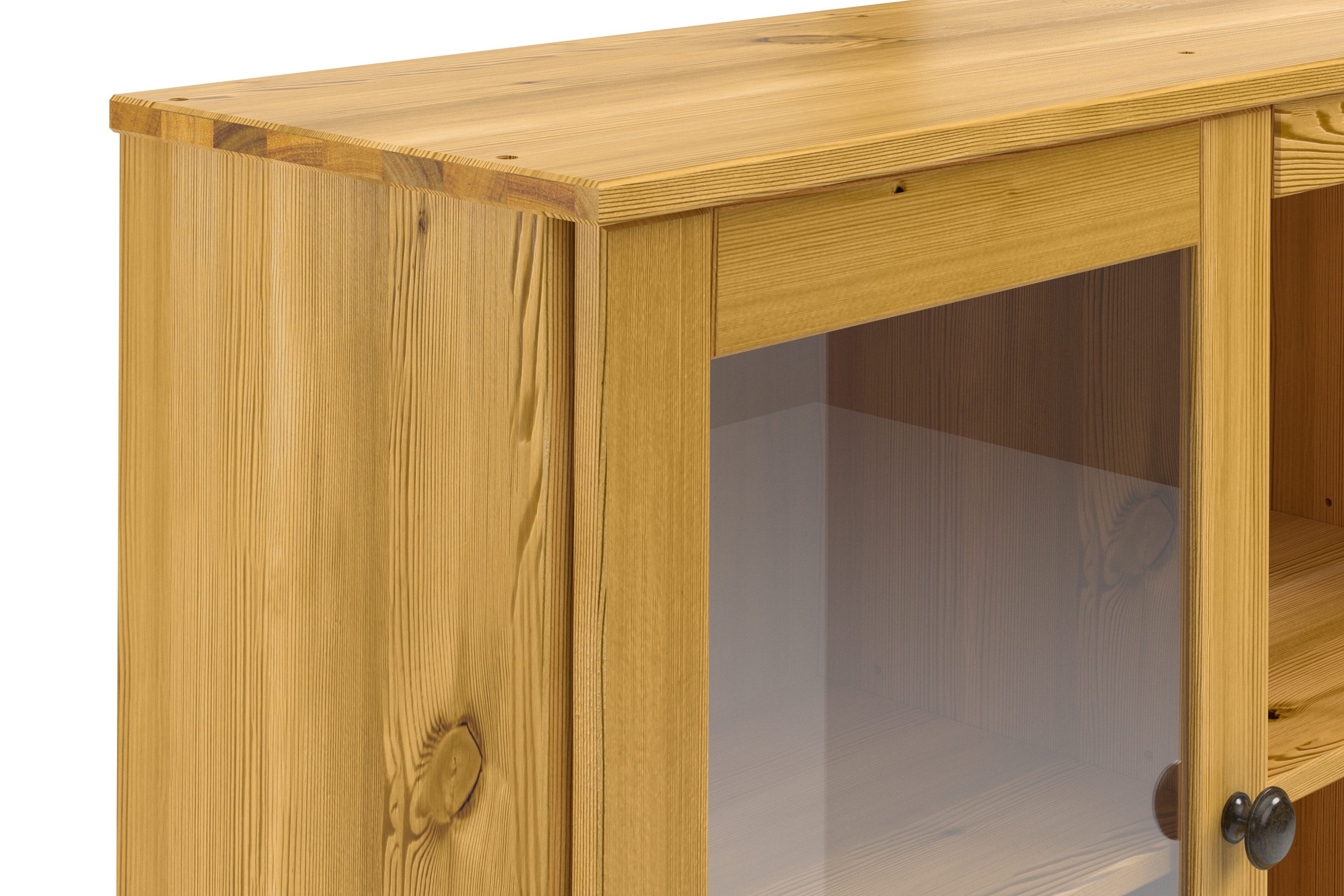 Home affaire Keukenbuffet Alby2 Met metalen grepen, breedte 125 cm