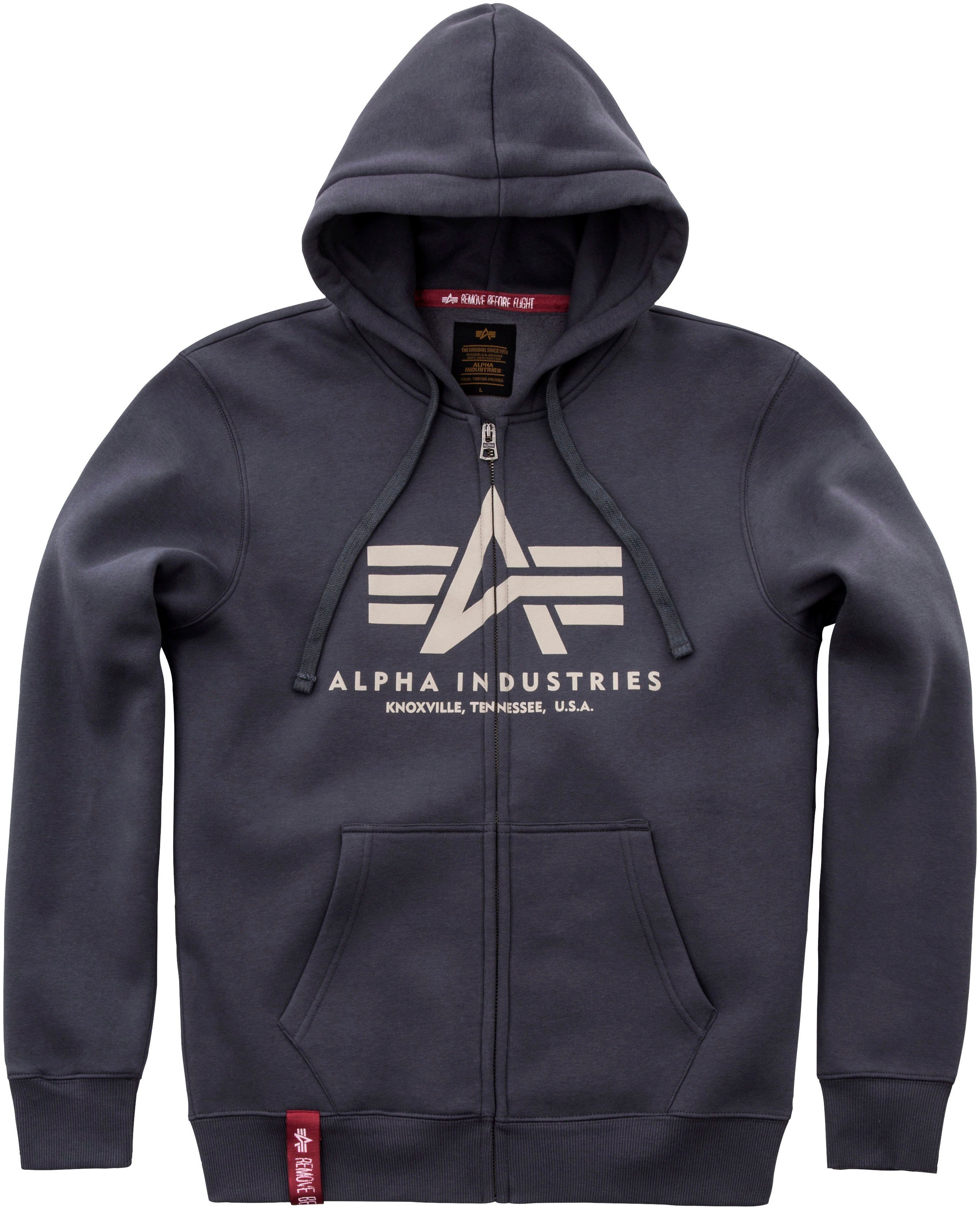 Alpha Industries Capuchonsweatvest BASIC ZIP HOODY