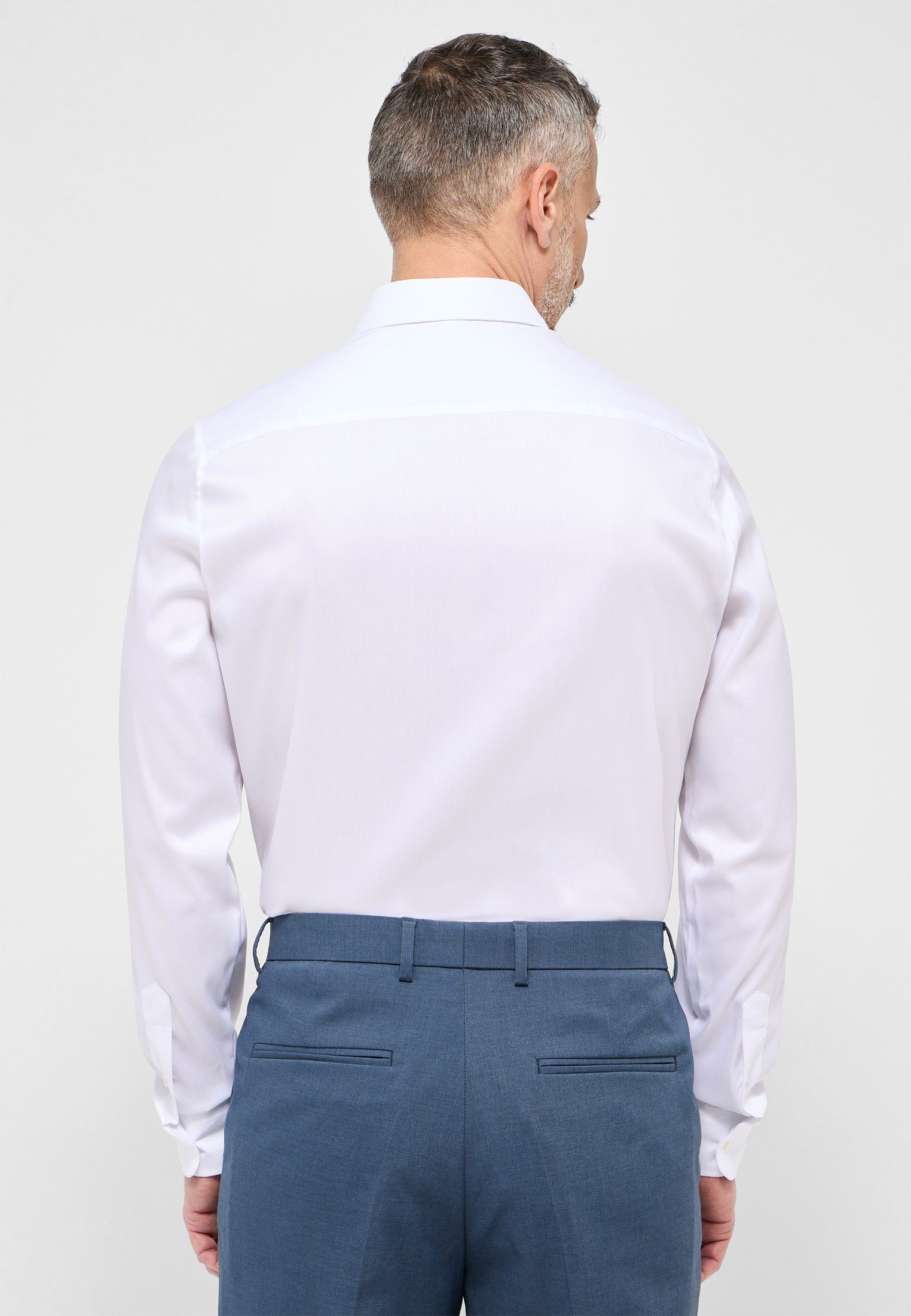 Eterna Overhemd met lange mouwen Slim fit EASY IRON (gemakkelijk te strijken)