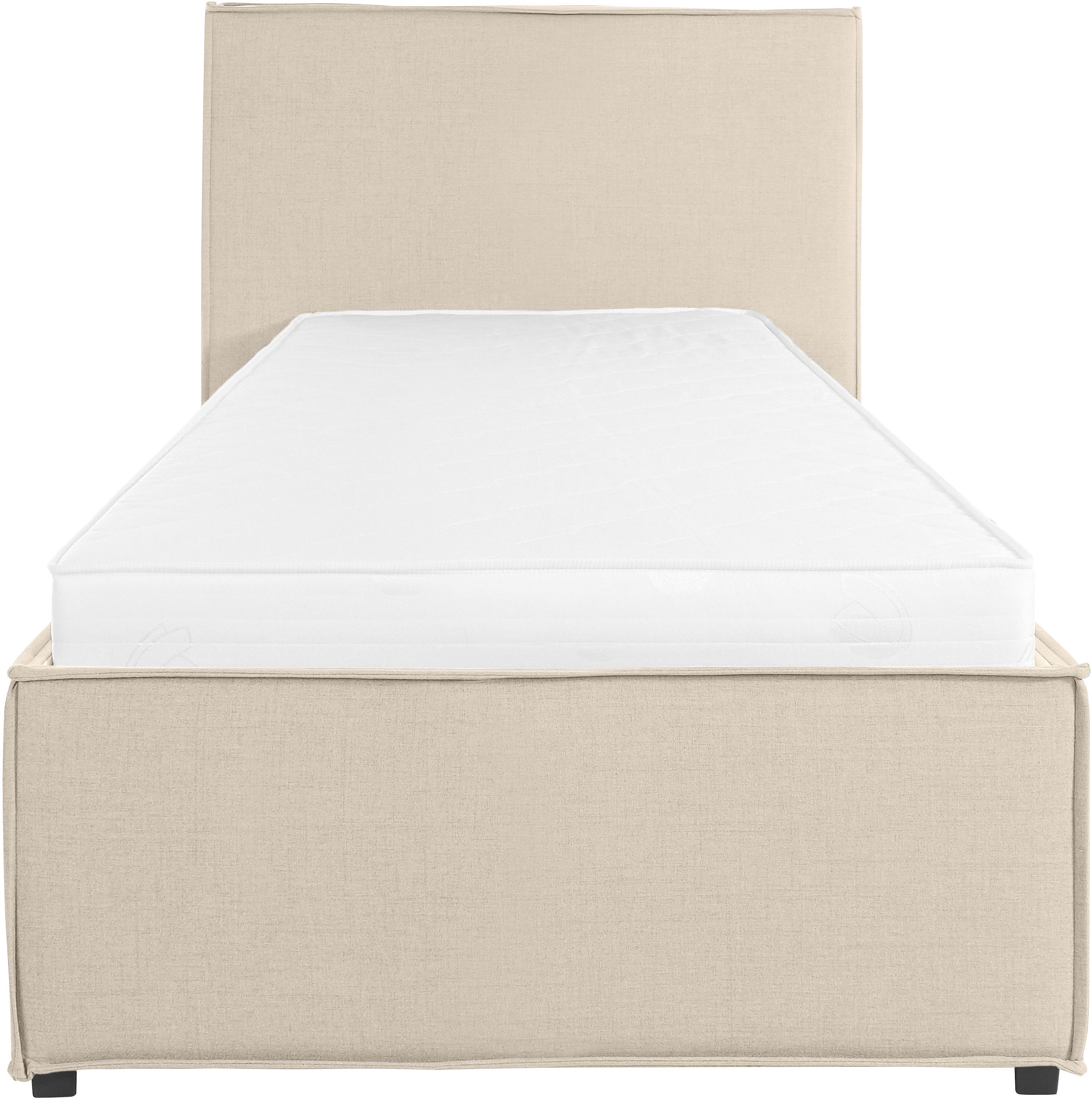 LeGer Home by Lena Gercke Gestoffeerd bed Isaline naar keuze zonder matras of met 3 matrassoorten, hoofdbordhoogte 107 cm
