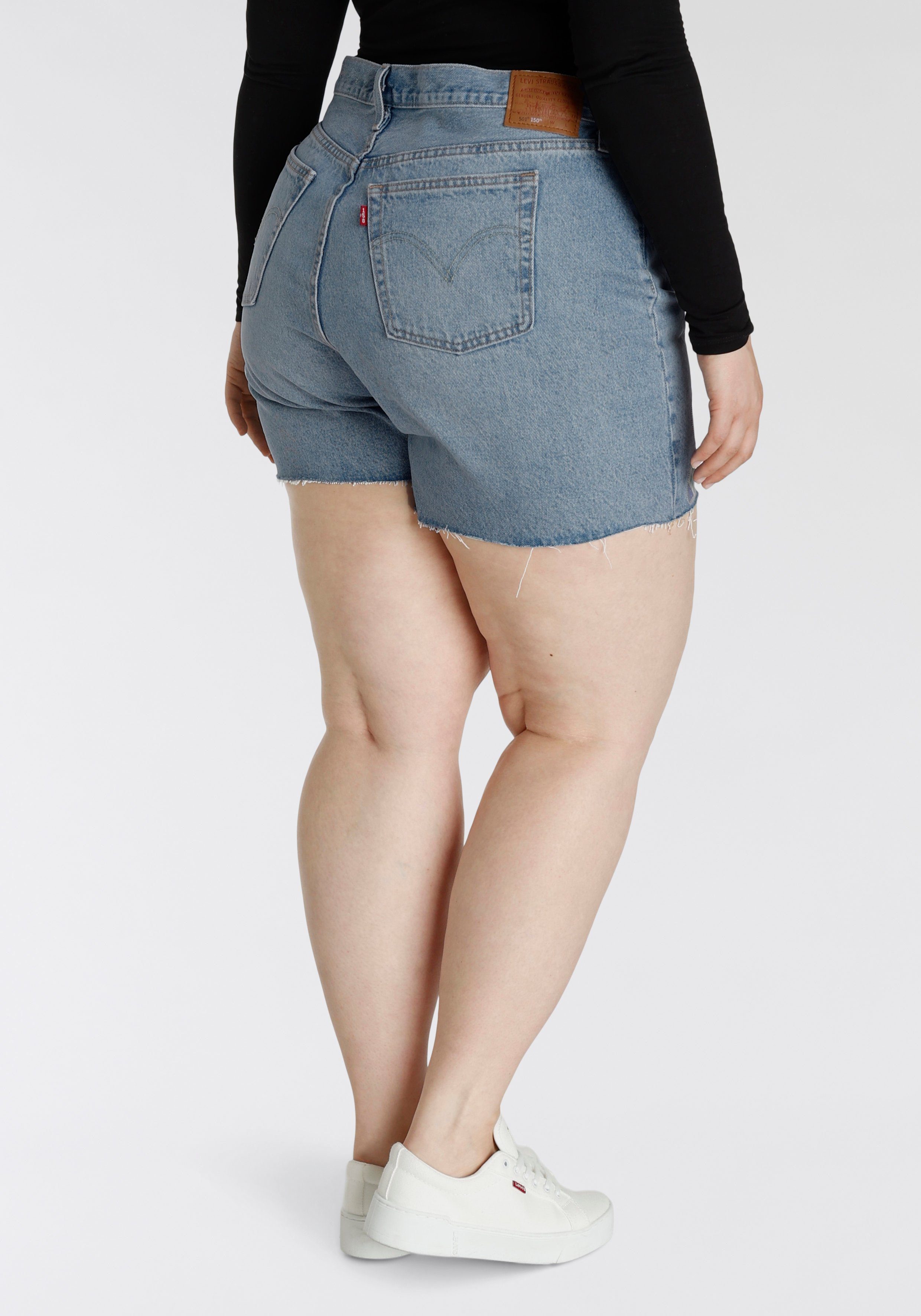 Levi's® Plus Jeansshort PL 501® HIGH RISE SHORT