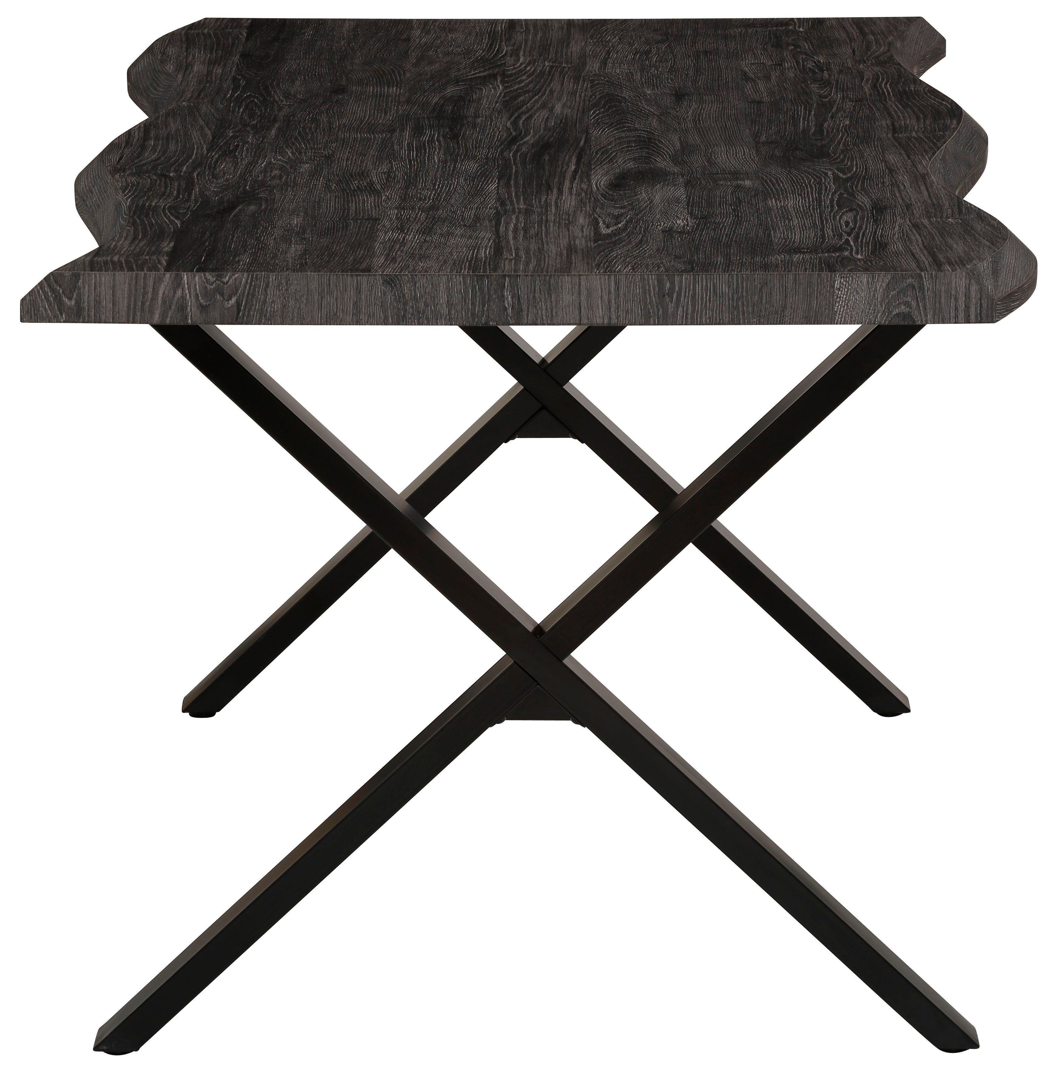HELA Eettafel GRETA BESTSELLER Boomrandtafel (nabootsing), verschillende maten, 46mm dikte, keukentafel