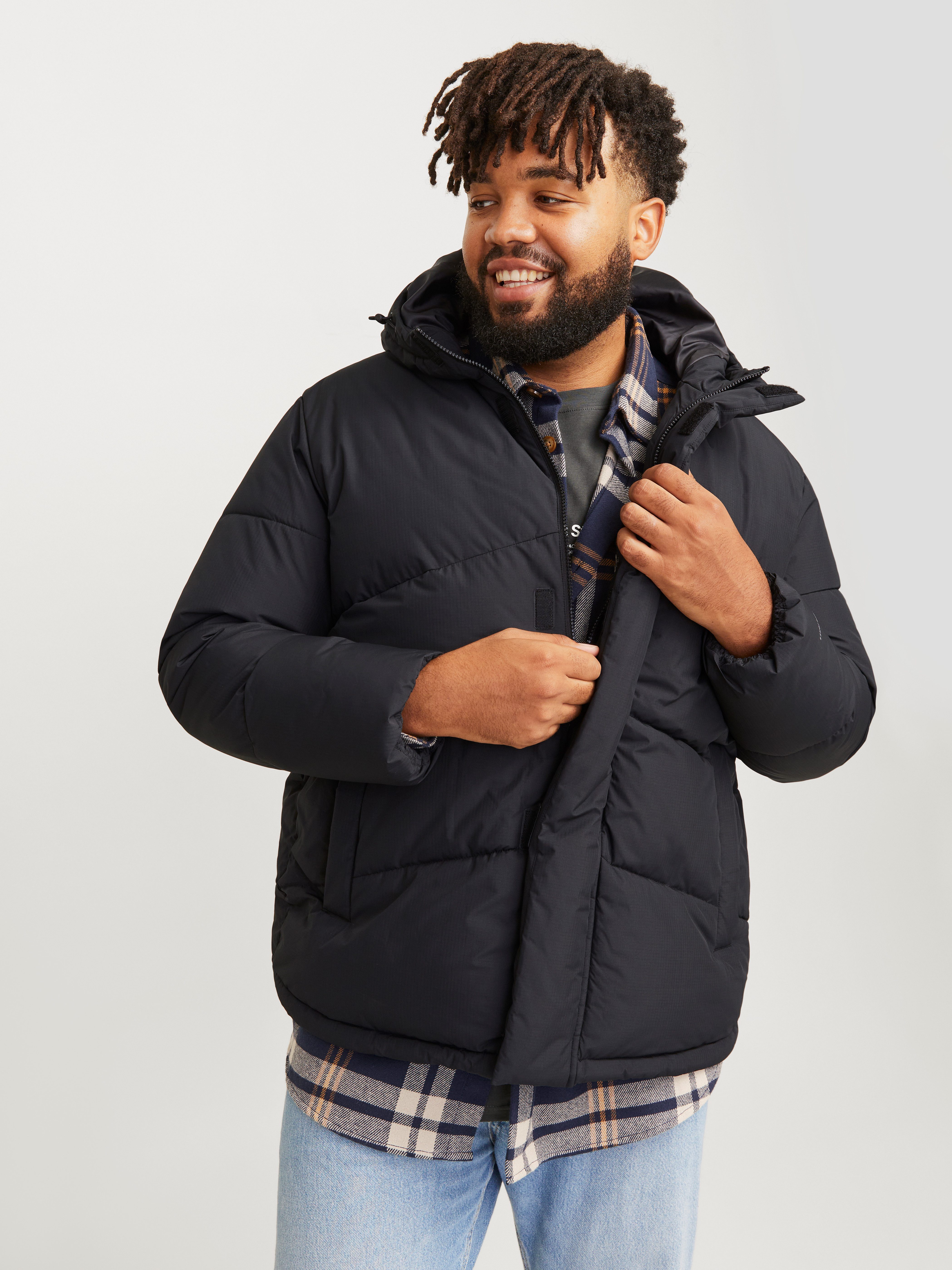 Jack & Jones PlusSize Gewatteerde jas JJWORLD PUFFER JACKET PLS