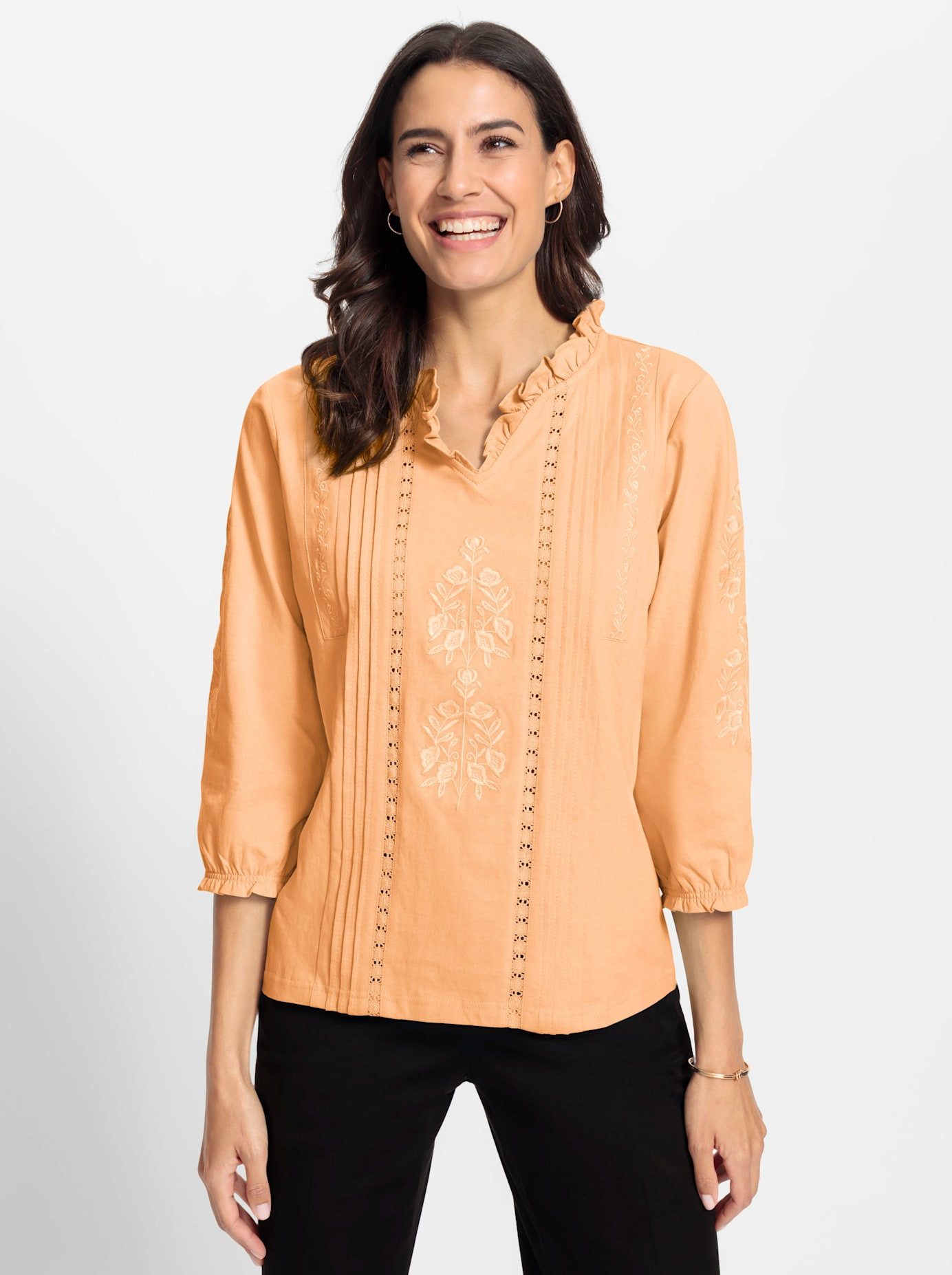 Classic Inspirationen Shirt met 3/4 mouwen Shirt met 3/4-mouwen (1-delig)