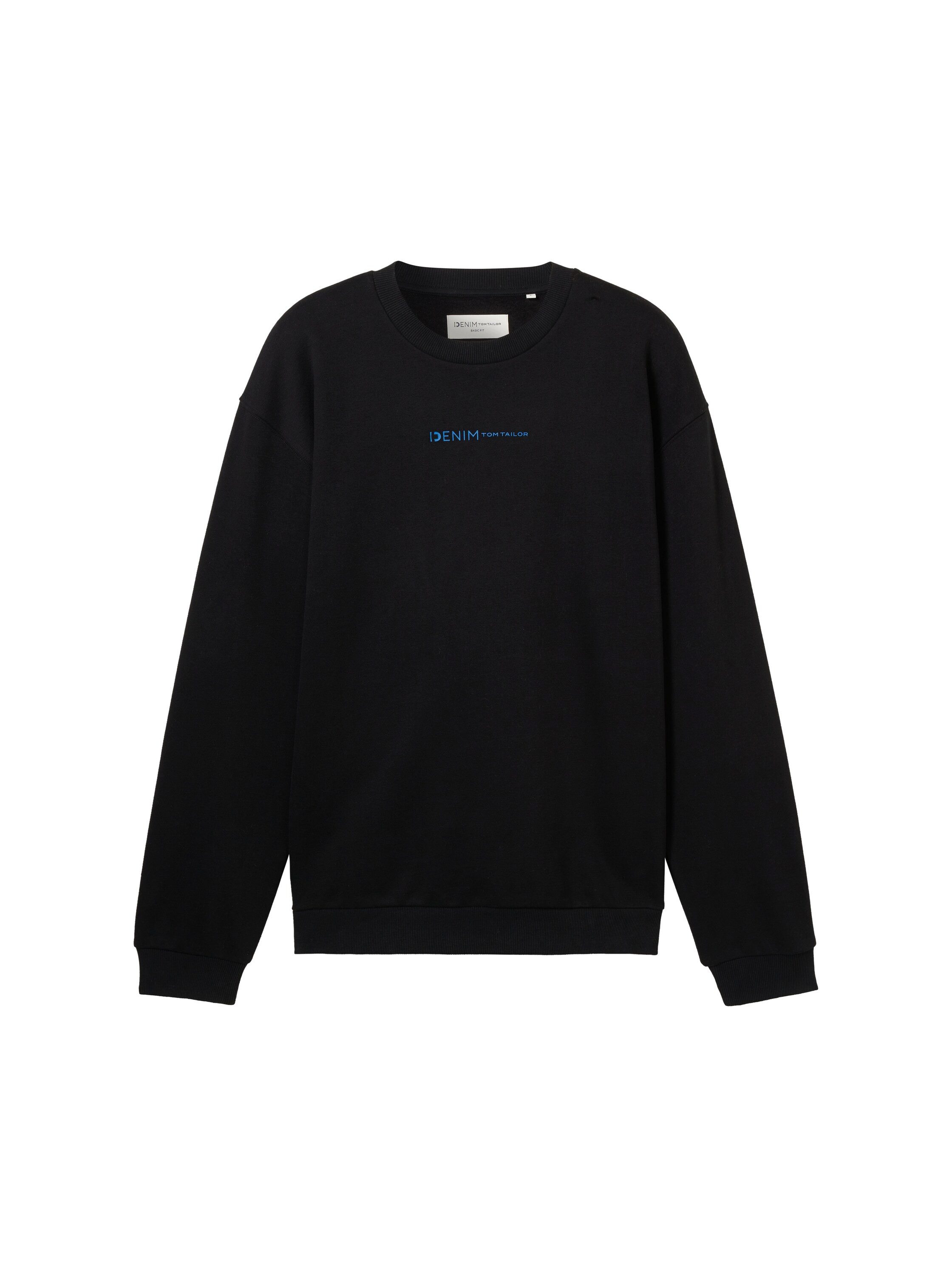 Tom Tailor Denim Sweatshirt met logo-frontprint