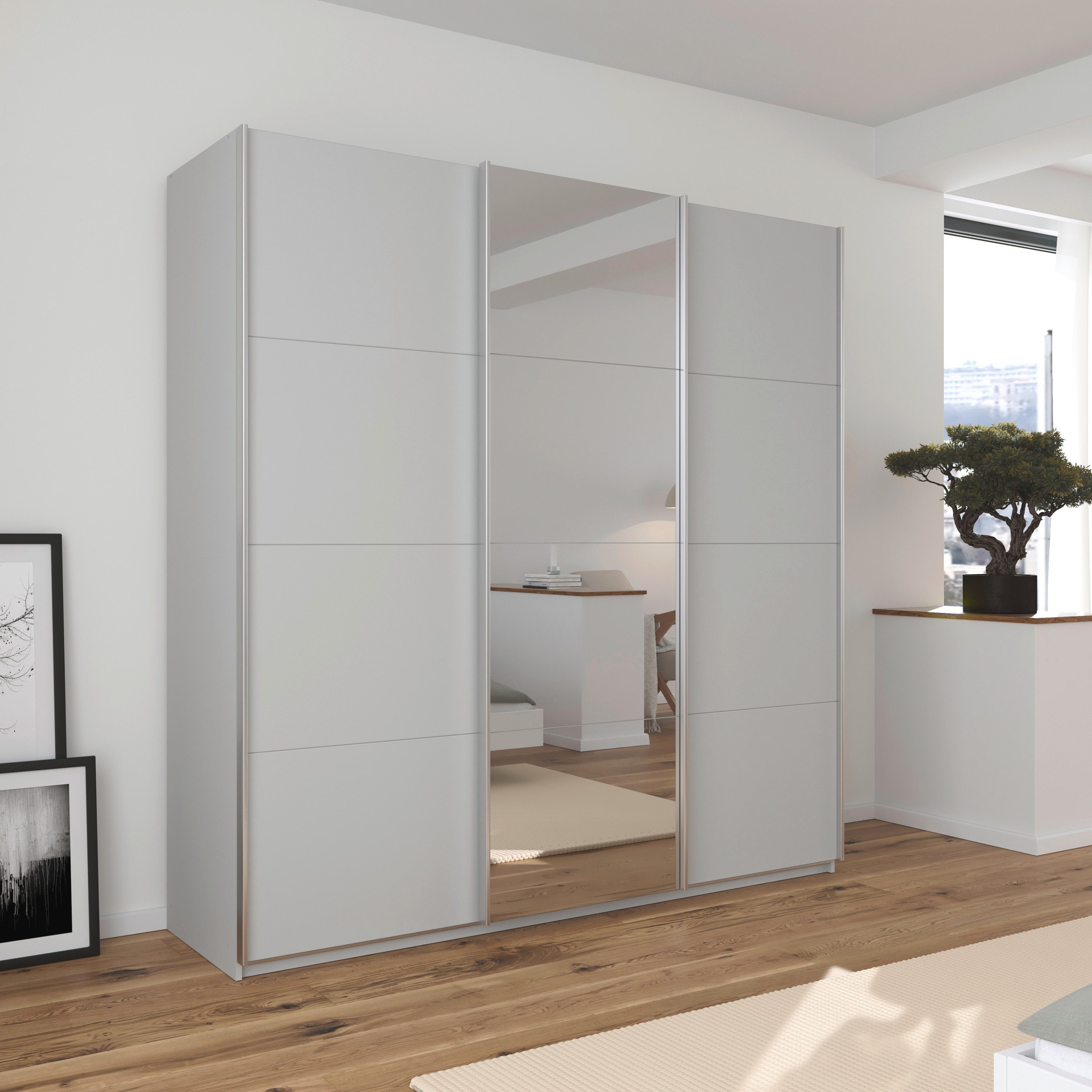 rauch Schuifdeurkast Kledingkast kast OTTO´S CHOICE garderobe AGORDO Top interieur, in 4 breedtes en 2 hoogtes MADE IN GERMANY