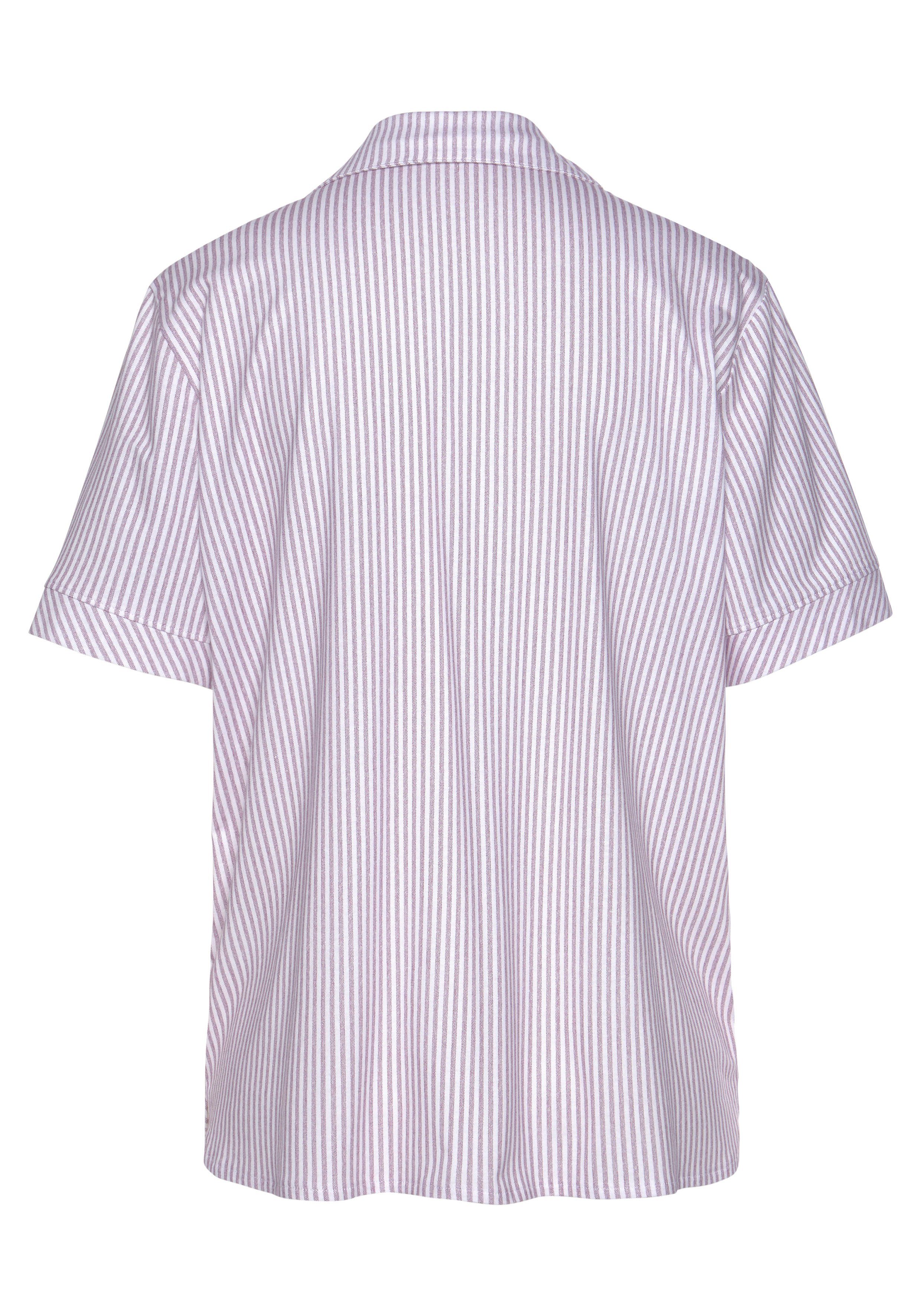 s.Oliver RED LABEL Beachwear Pyjama top met opgestikte borstzak