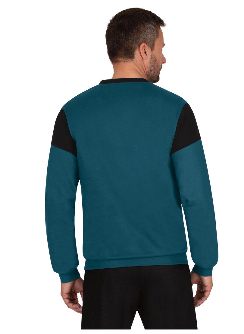 Trigema Pyjama TRIGEMA modieus pyjamashirt met borstzak (1-delig)