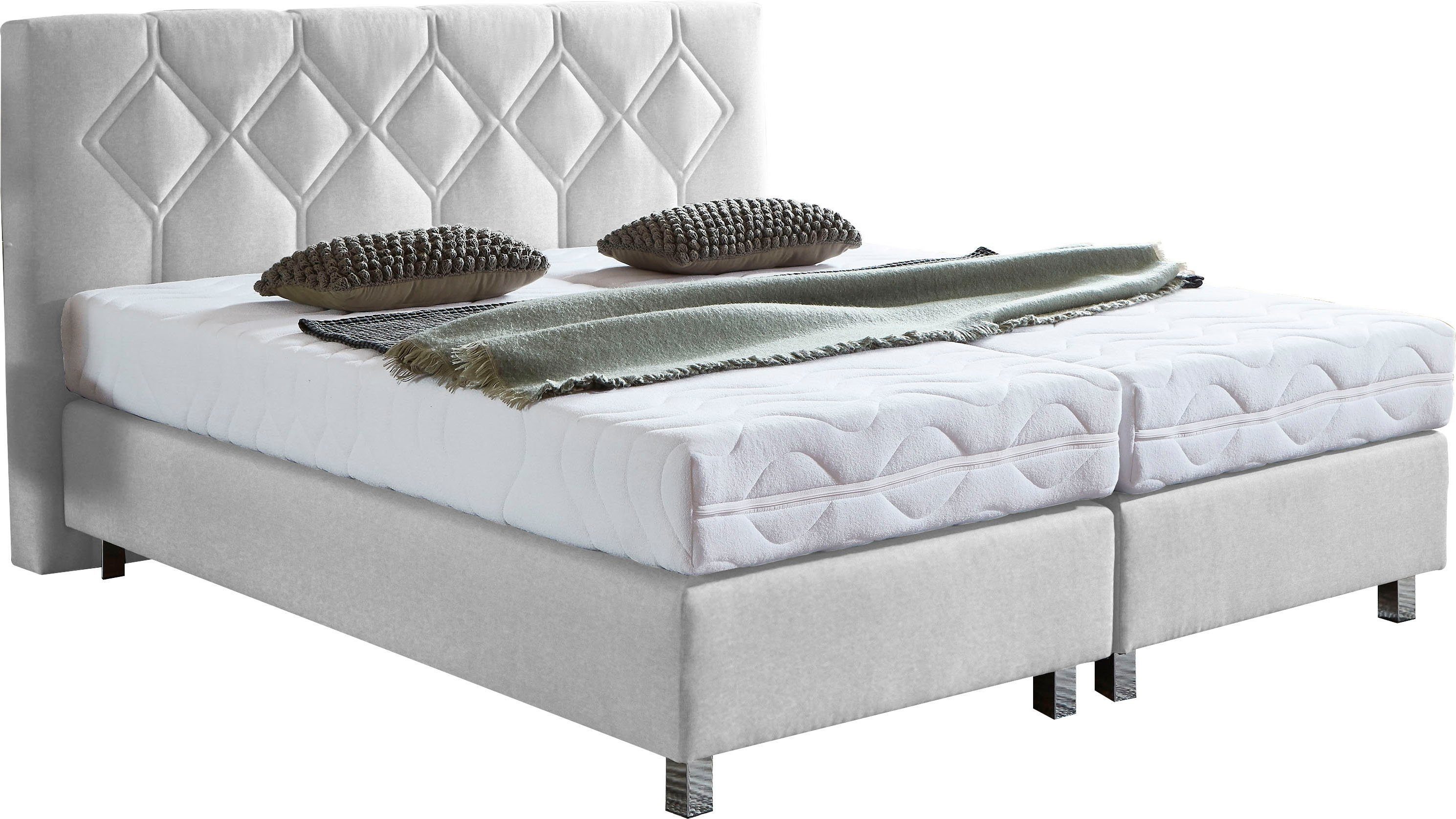 Westfalia Polsterbetten Boxspring Phönix boxsprings wit