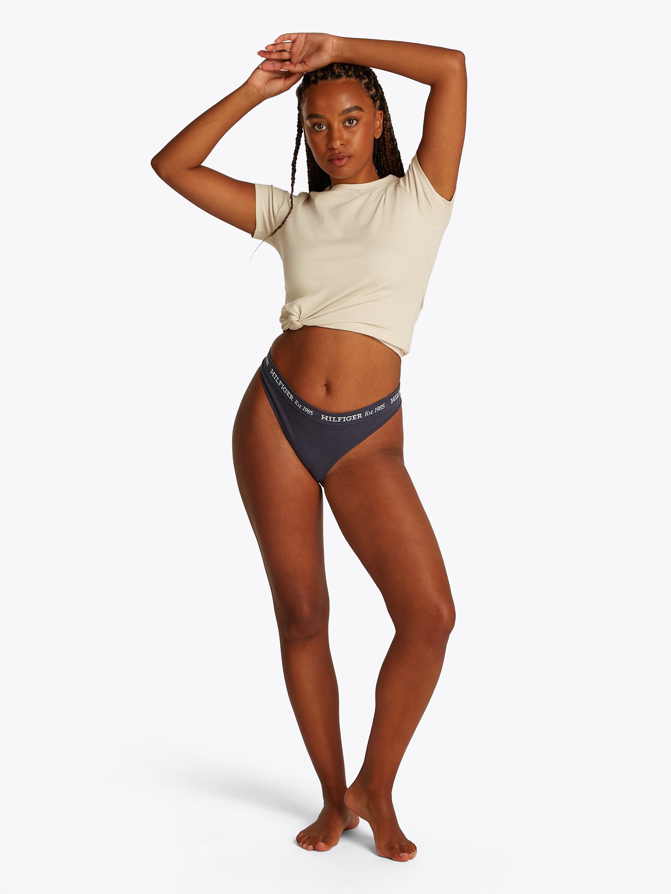 Tommy Hilfiger Underwear Tanga THONG met een logo-opschrift