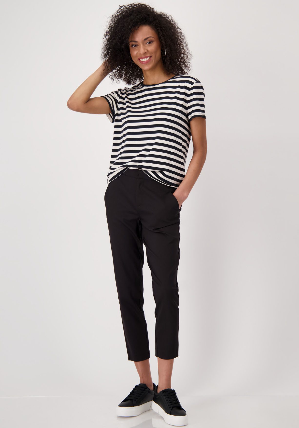 Monari T-shirt Shirt streep