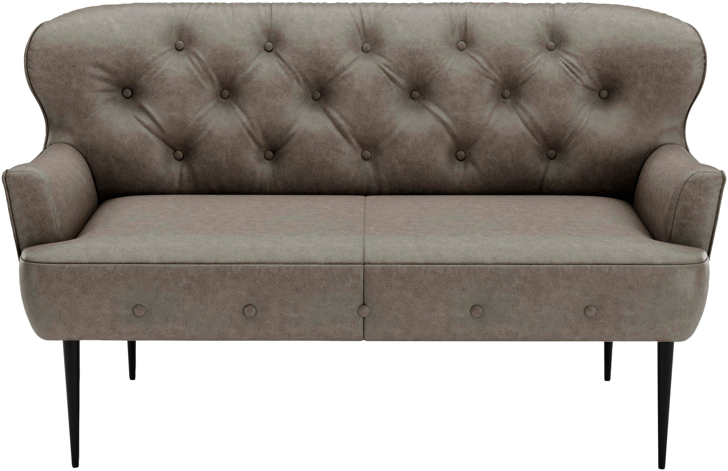 Places of Style 2-zitsbank Amber met capitonnage, in verschillende stofsoorten