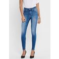 only ankle jeans onlblush life met open zomen blauw