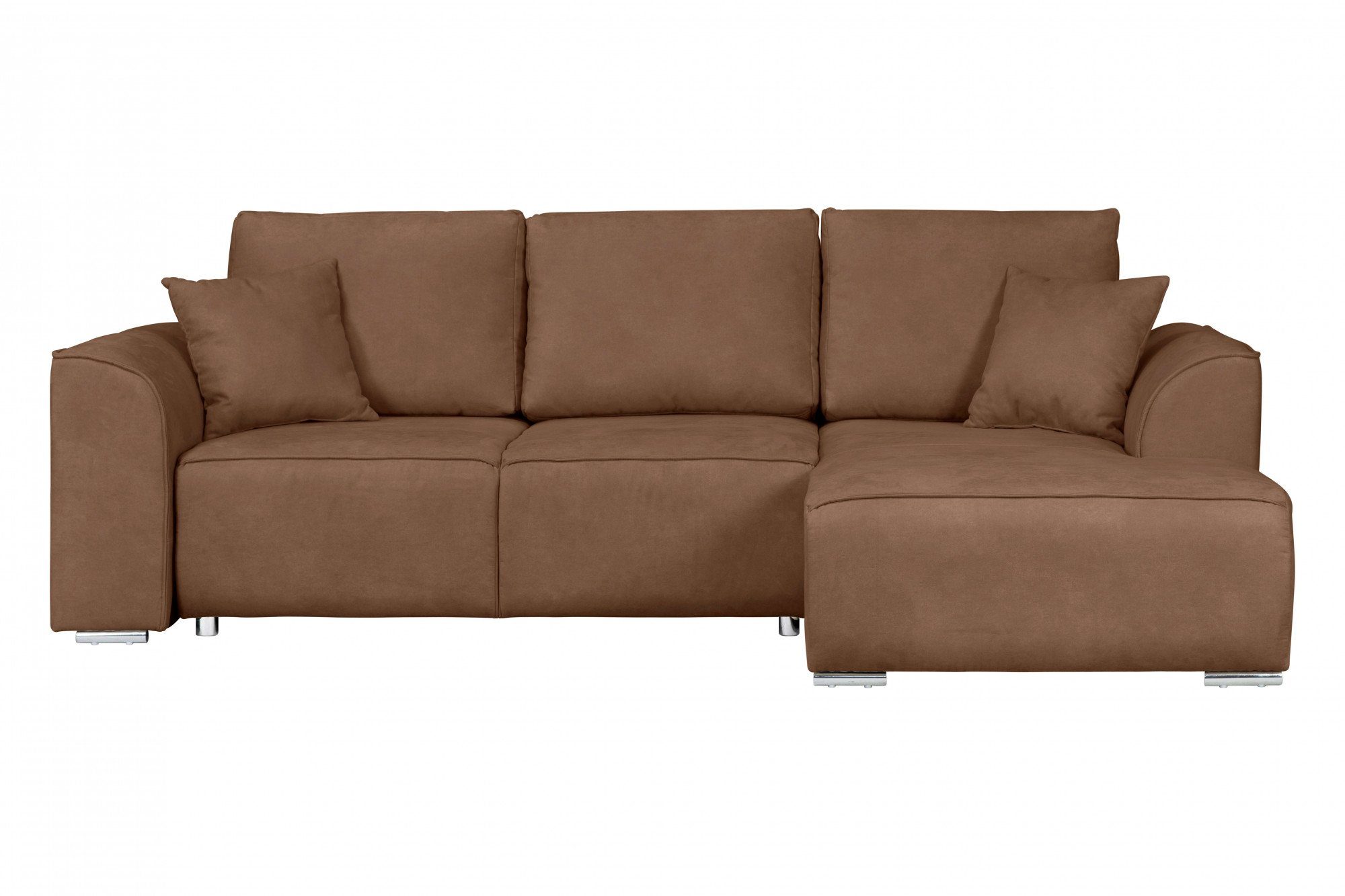 INOSIGN Hoekbank BEATRICE optionele slaapbank met bedlade, B/D/H: 265/170/86 cm