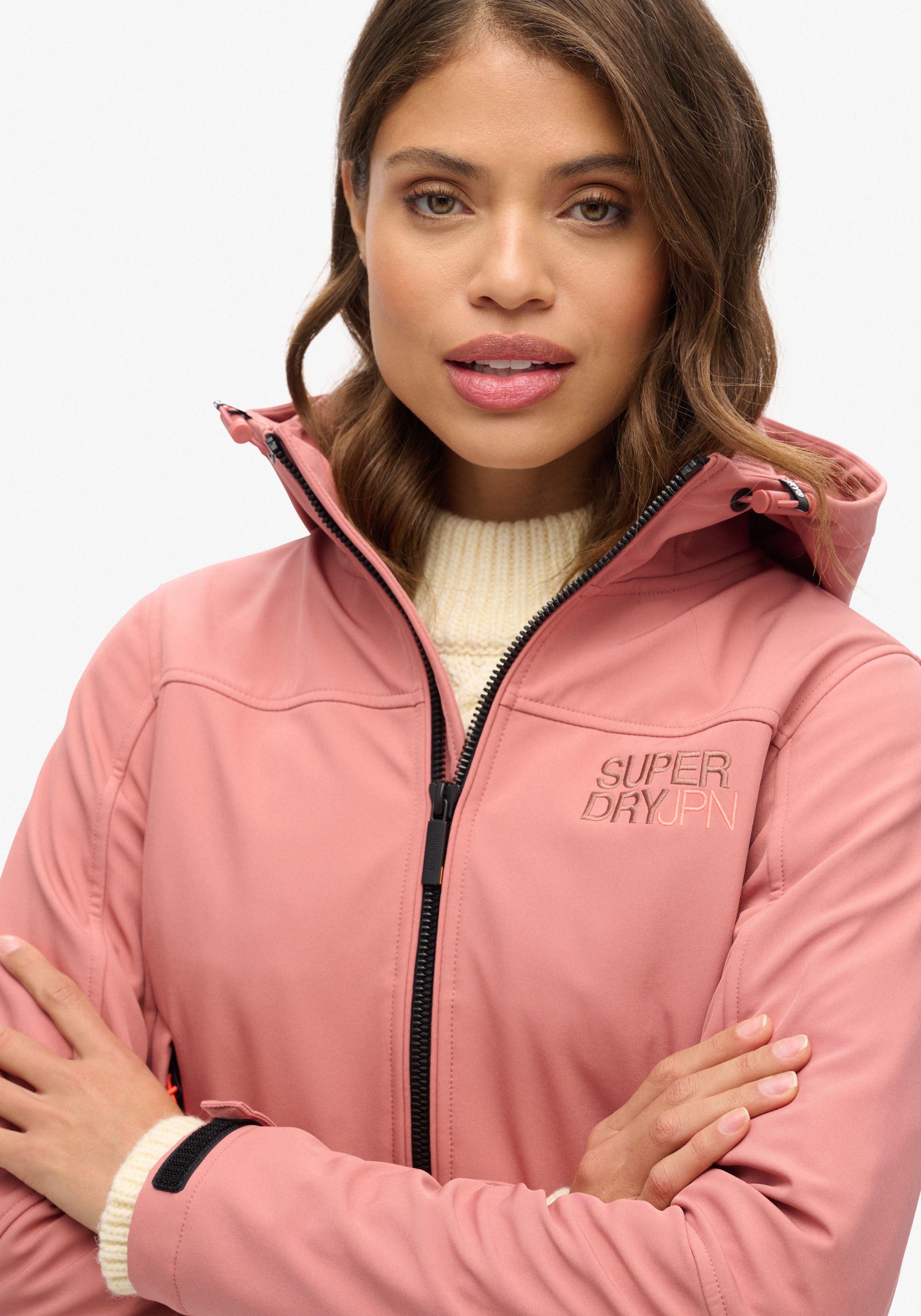 Superdry Outdoorjack HOODED SOFT SHELL TREKKER JKT