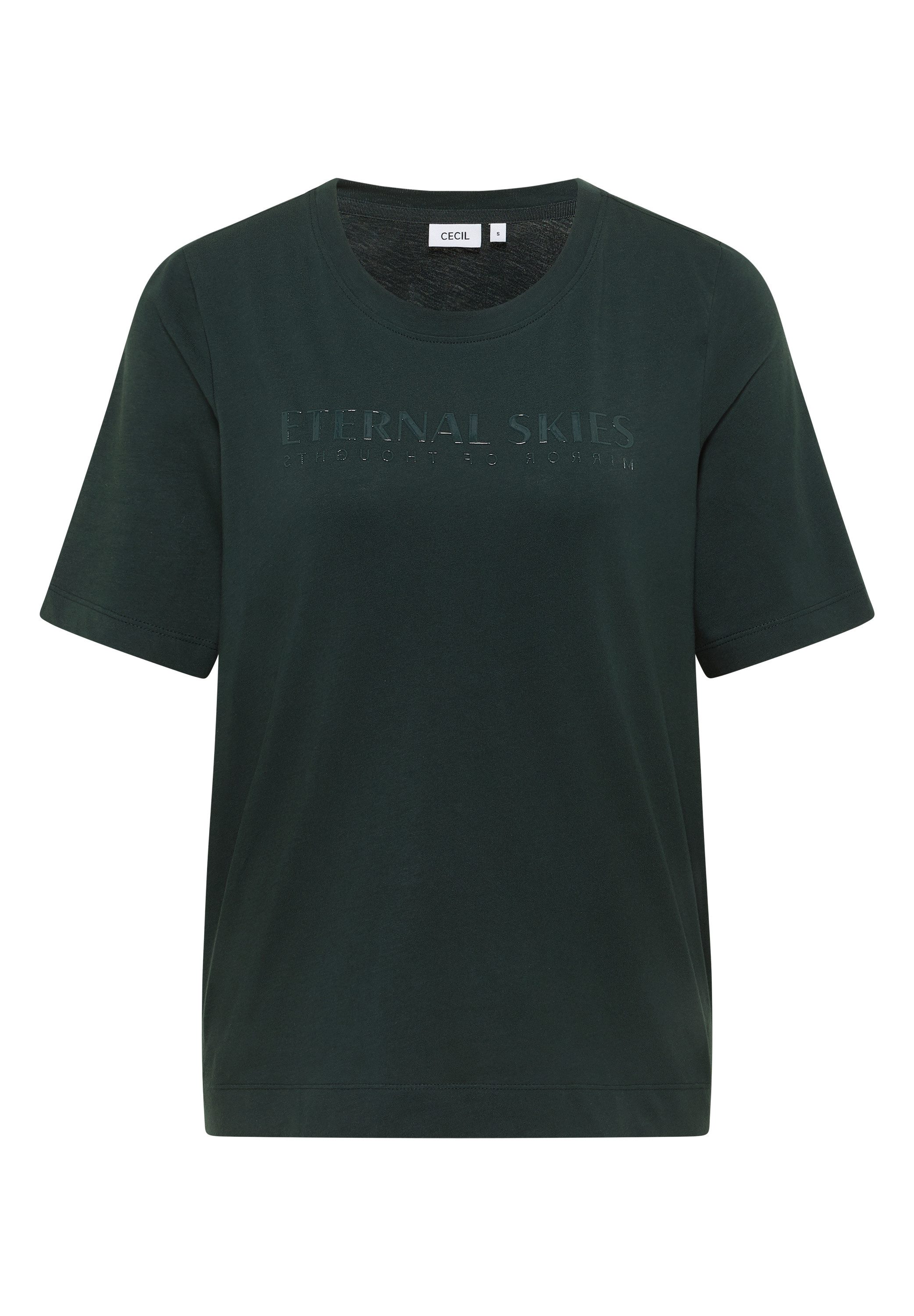 Cecil T-shirt met belettering artwork
