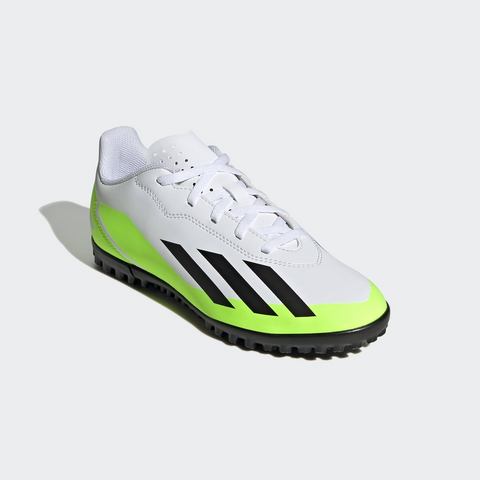 adidas Adidas x 4 voetbalschoenen wit-groen kinderen kinderen