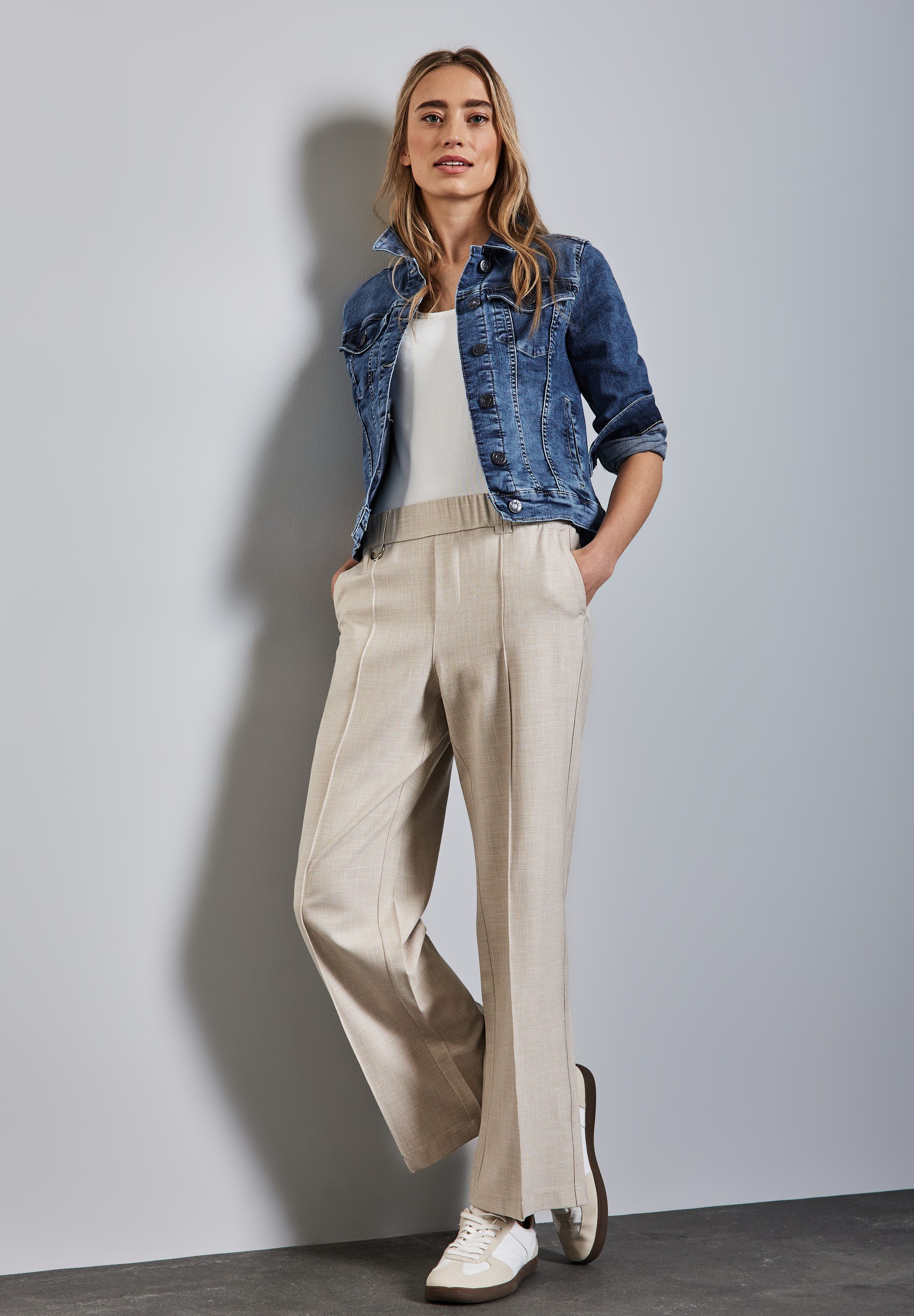 STREET ONE Jeansblazer met borstzakken
