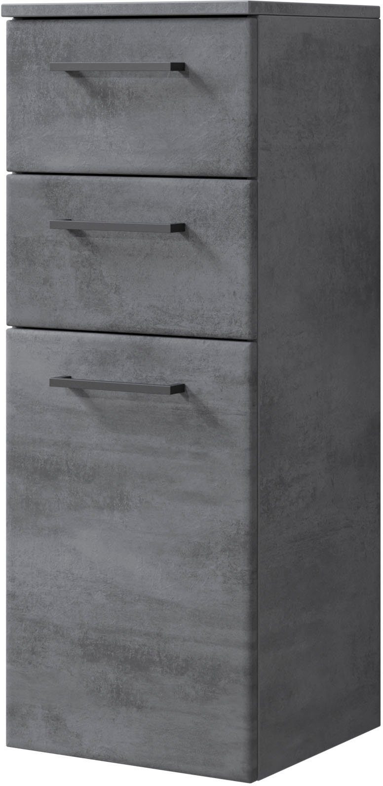 Saphir Badkamerserie Quickset 945 4-delig, keramieken wastafelonderkast met led-spiegelkast (5-delig)