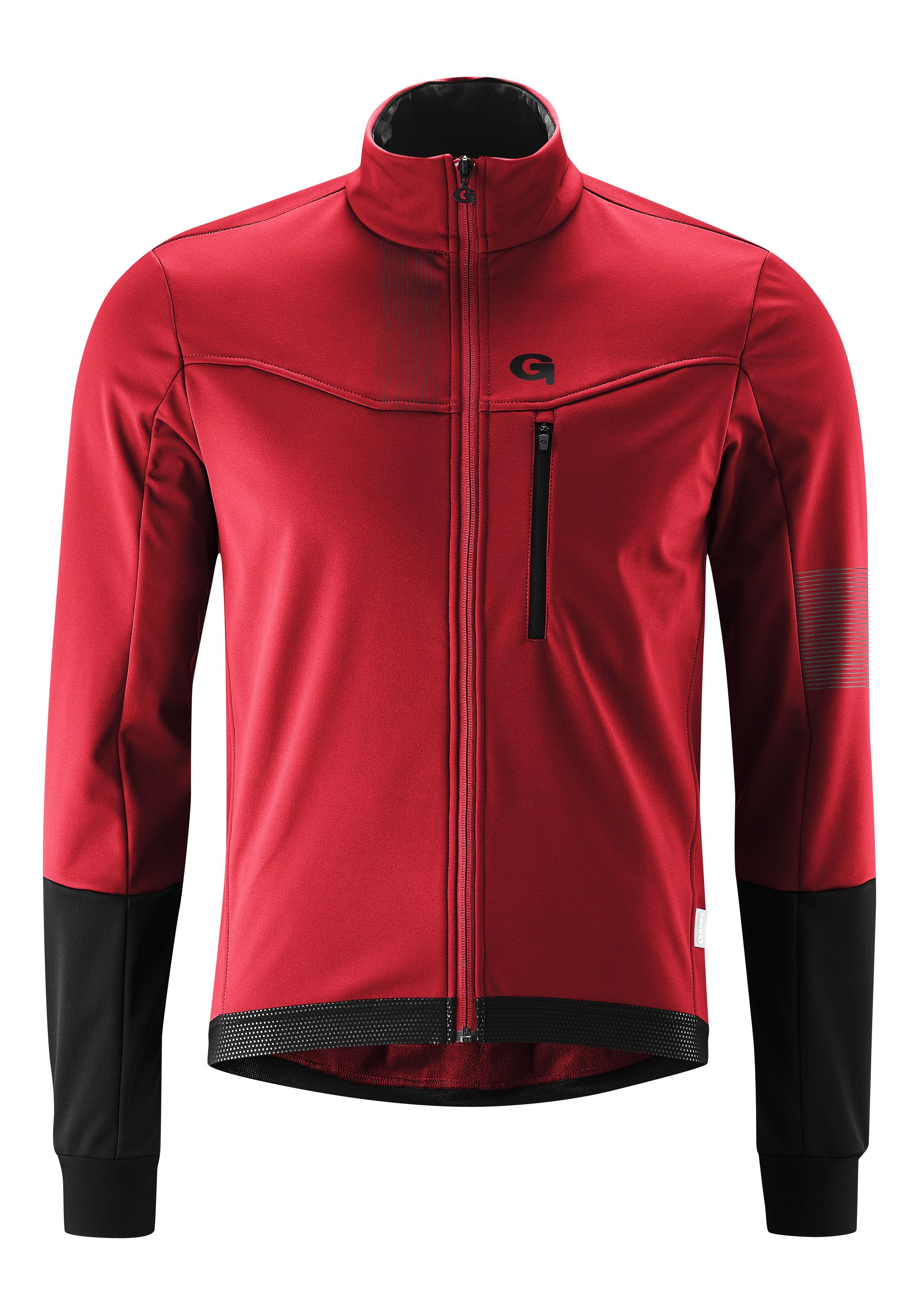 Gonso Fietsjack Valaff Heren softshell jacke, windjacke ademend en waterafstotend