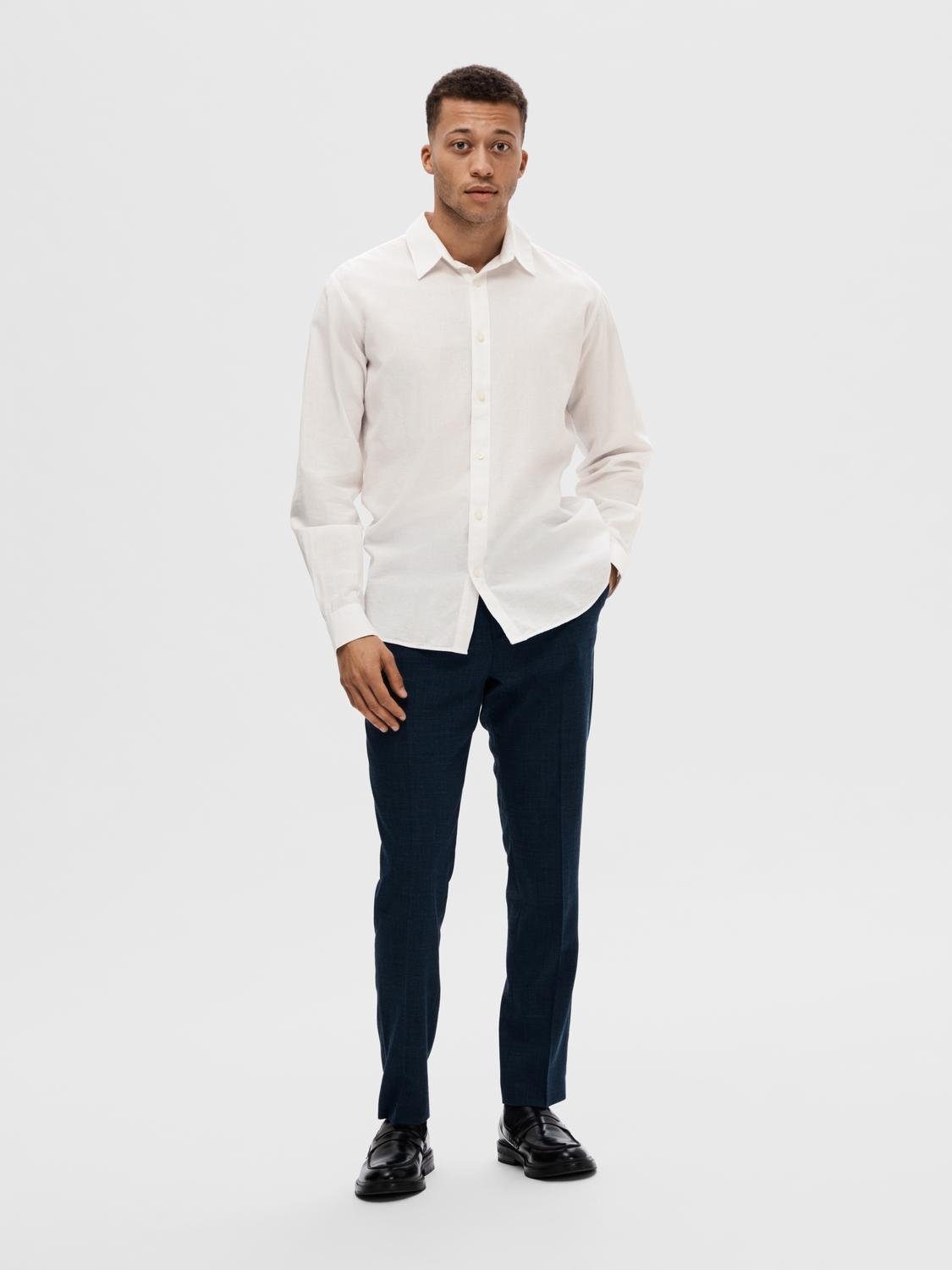 SELECTED HOMME Linnen overhemd NEW-LINEN SHIRT