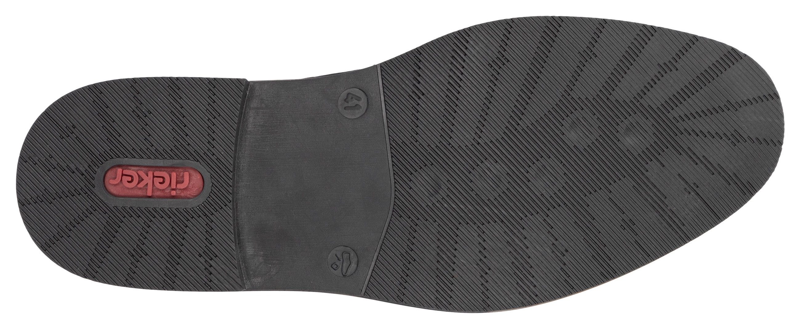 Rieker Veterschoenen zakelijke schoen, lage schoen, feest schoen met leren dekzool