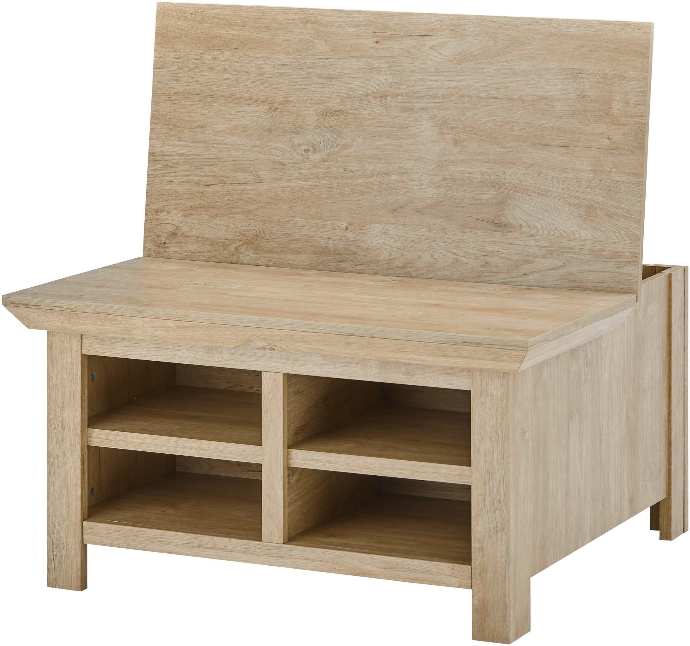 Home affaire Salontafel Cornwall, bijzettafel in landelijke stijl, salontafel, eiken decor (1 stuk)