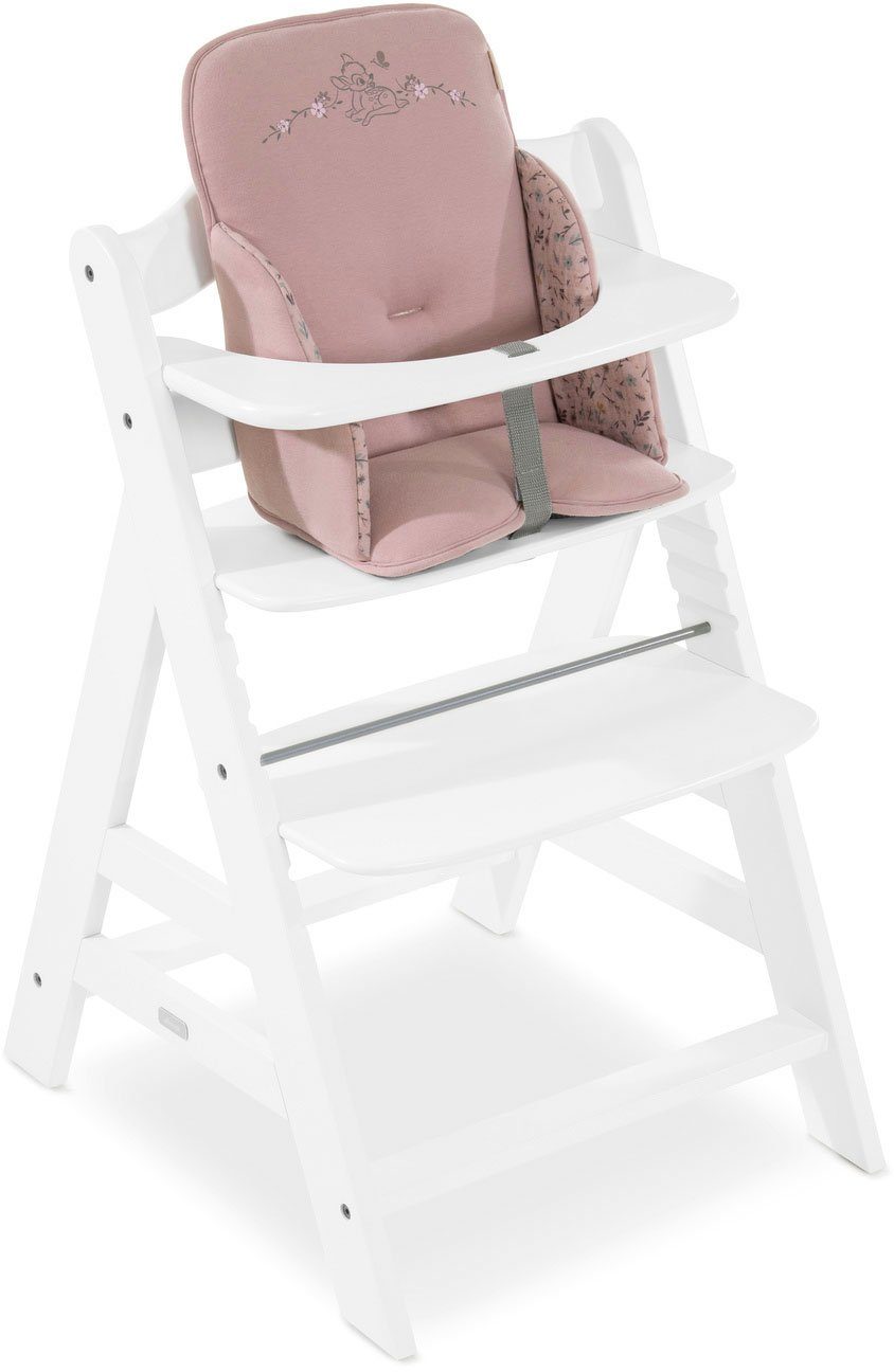 Hauck Stoelverkleiner Alpha Cosy Select, Bambi Rose voor de alpha+ houten kinderstoel