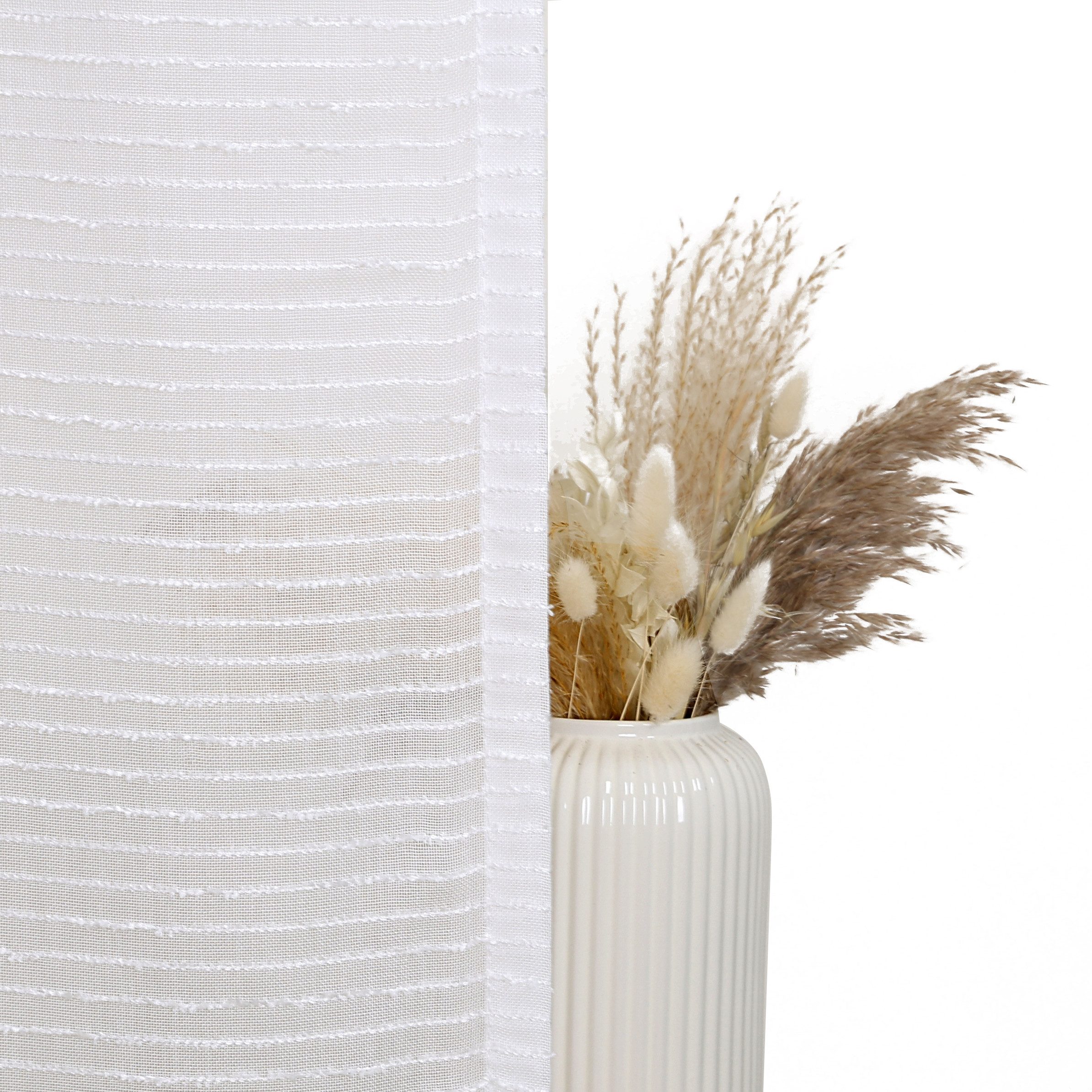 Home affaire Gordijn Authal Jacquard gordijn met chenille draad (1 stuk)