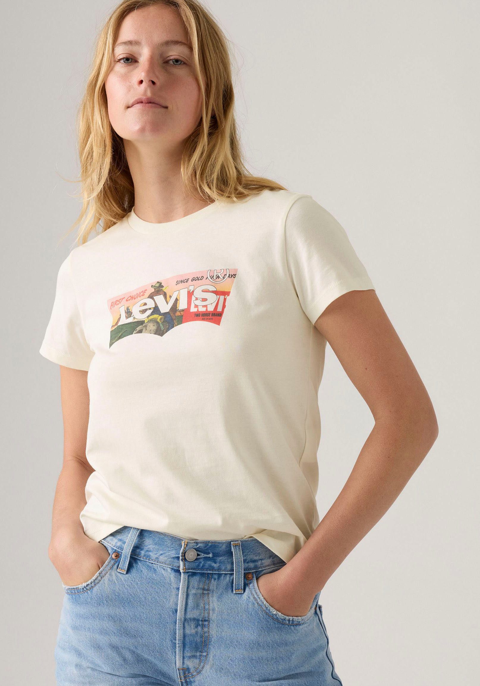 Levi's® T-shirt LV T-Shirt THE PERFECT TEE NEUTRALS