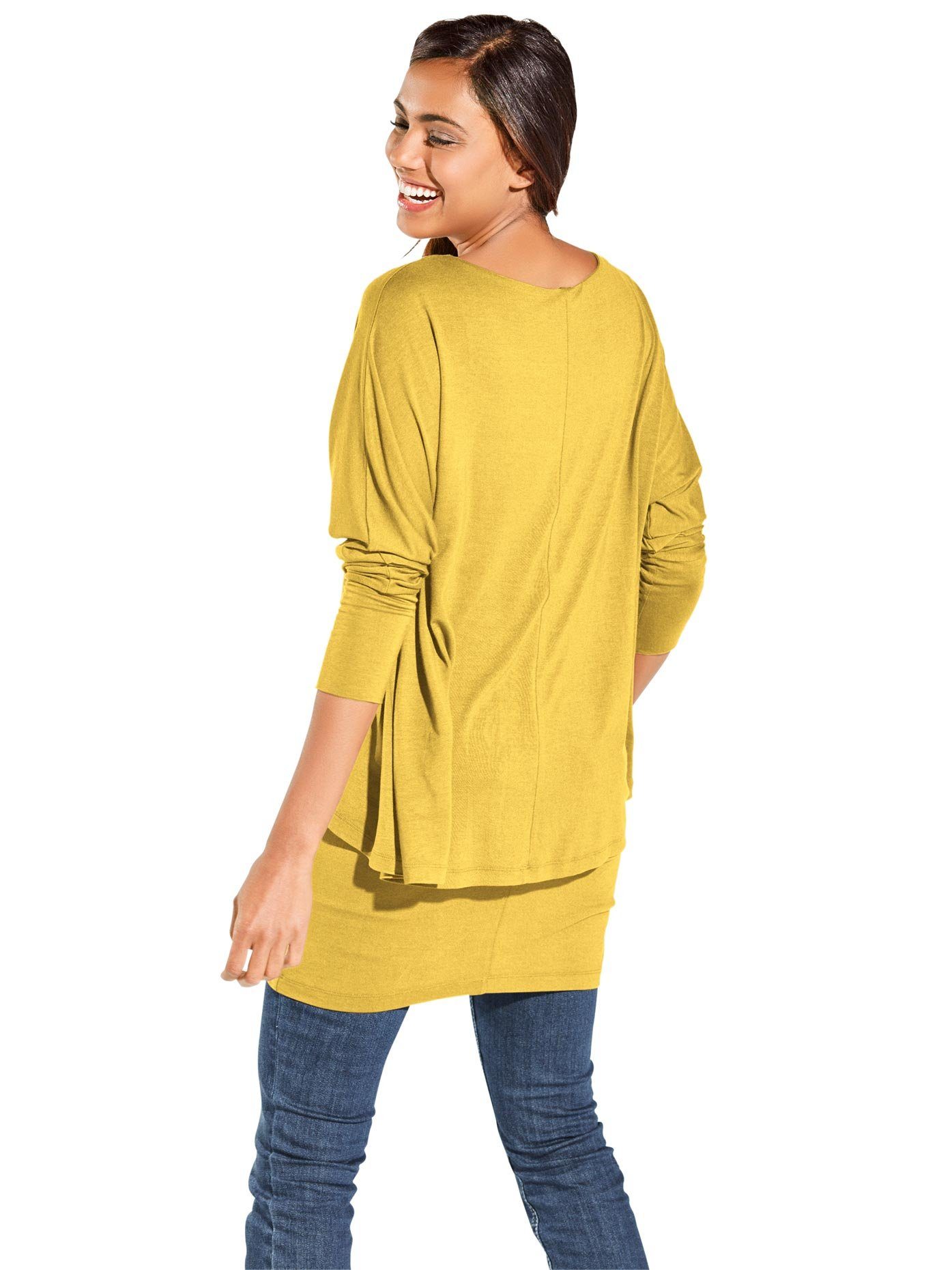 heine Shirt met ronde hals (1-delig)