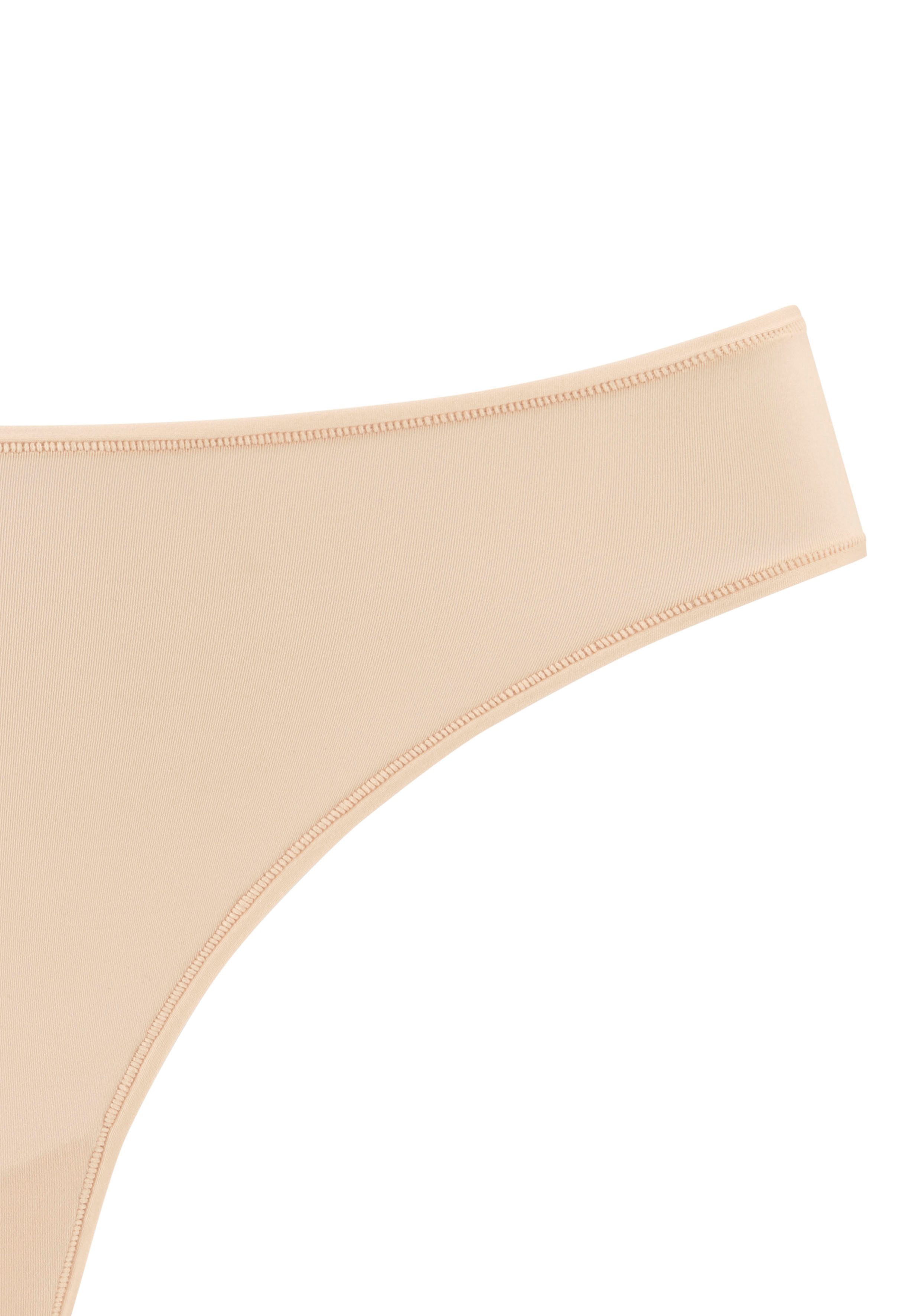 Lascana String van zacht microvezel (Set van 2)