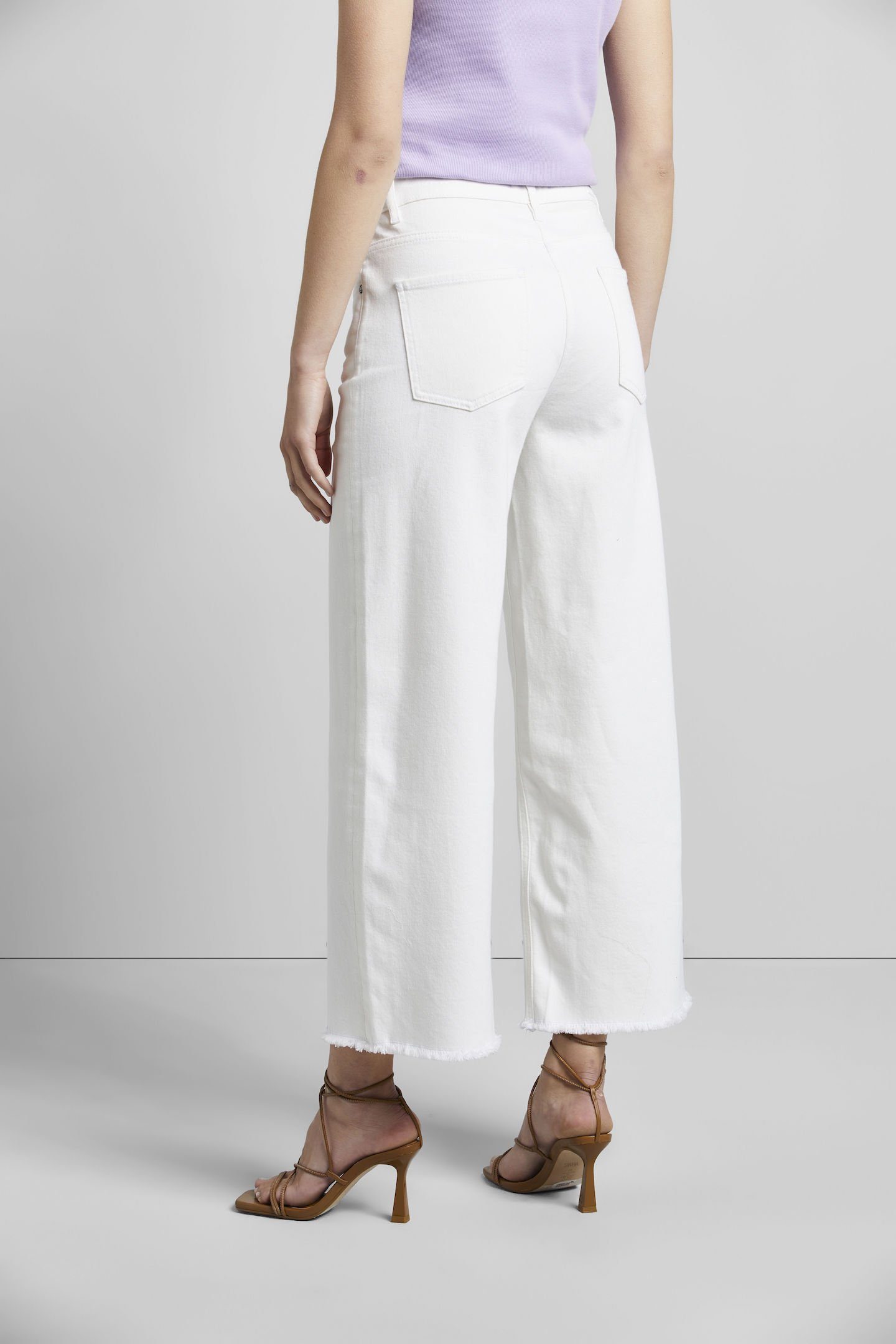 Bugatti 5-pocket jeans in broekrok-stijl