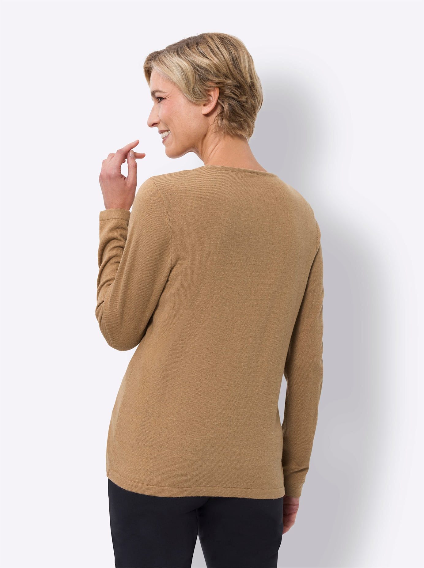 Classic Basics 2-in-1-trui Gebreide trui