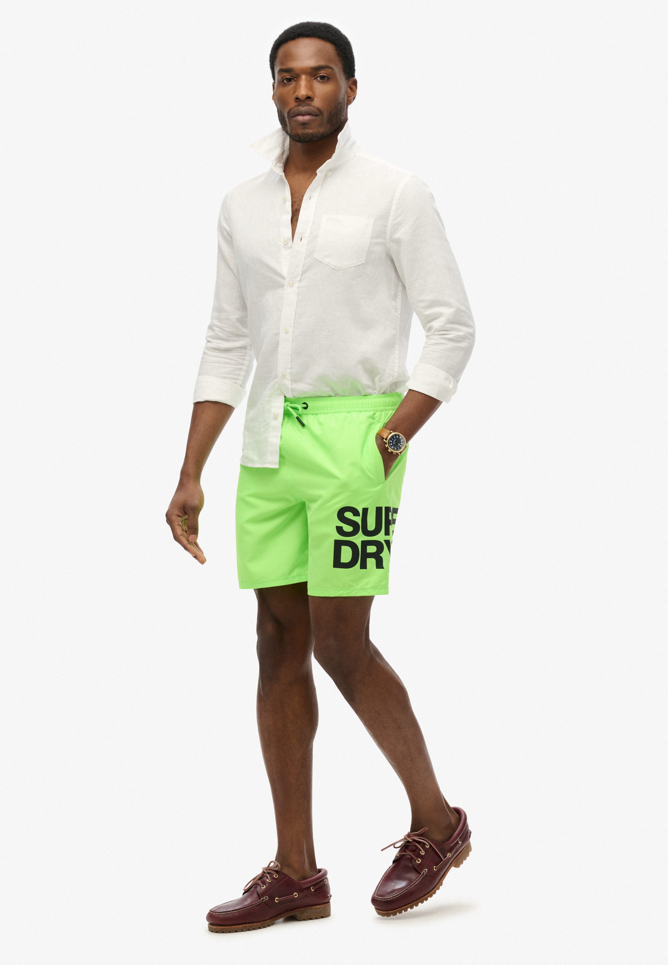 Superdry Zwemshort SPORTSWEAR LOGO 17 SWIM SHORT