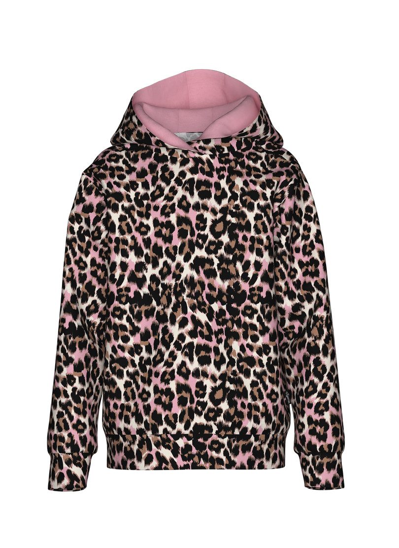 Trigema Hoodie TRIGEMA Hoodie met Allover-Leo-print