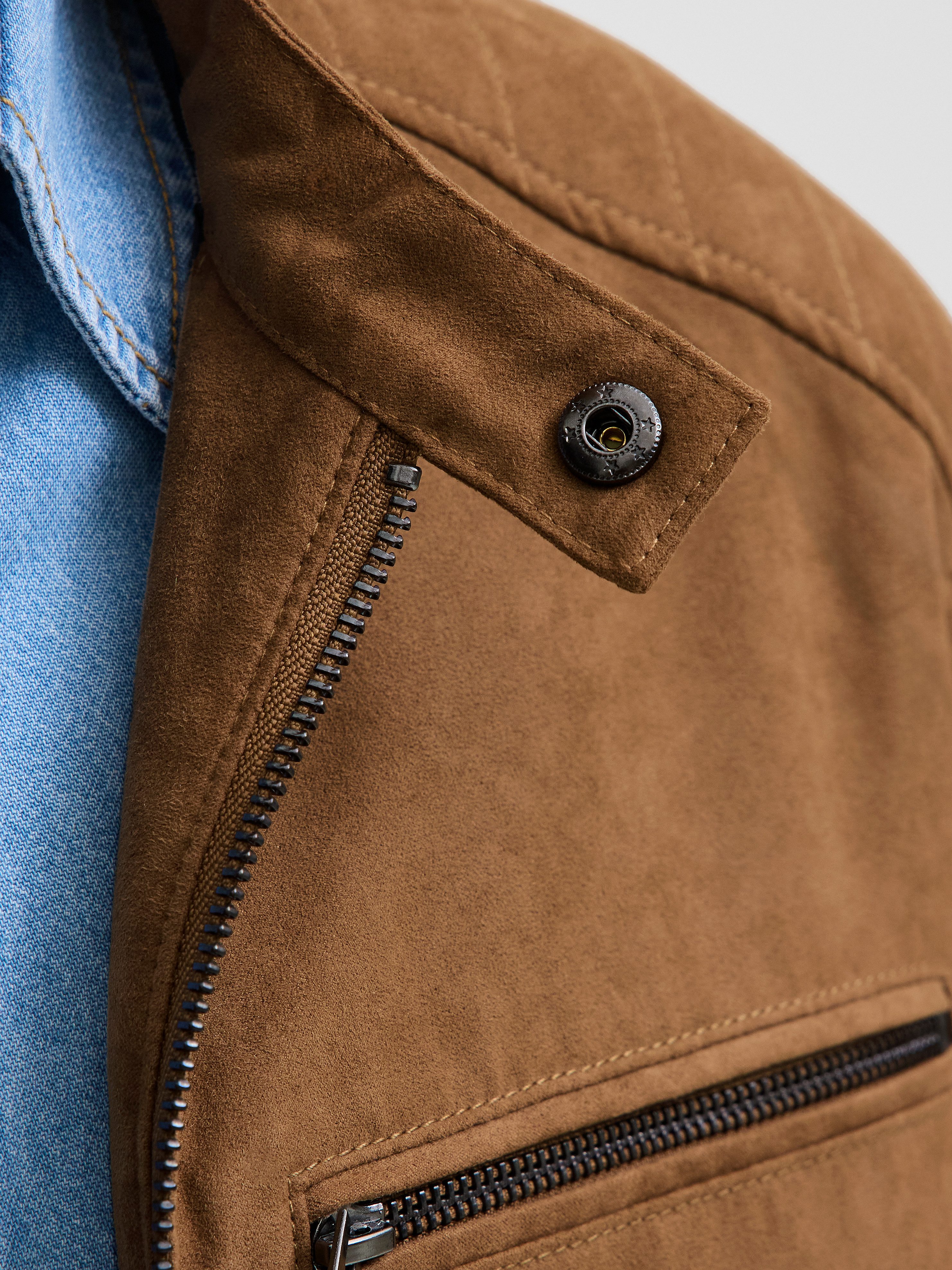 Jack & Jones Bikerjack JJEDYLAN met waterafstotende functie