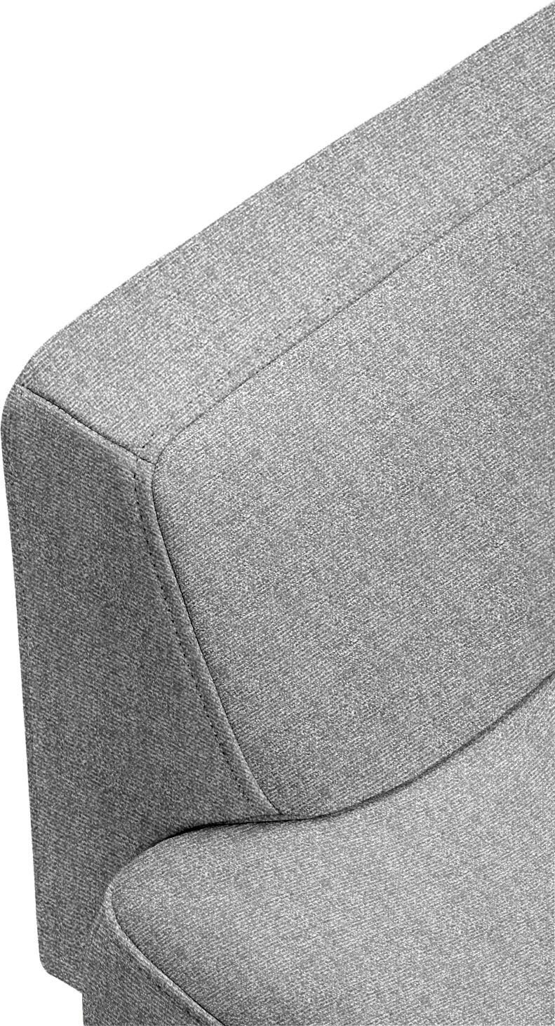 Creation BY ROLF BENZ Hoekbank CR.446 in een minimalistische, gewichtloze look, breedte 275 cm