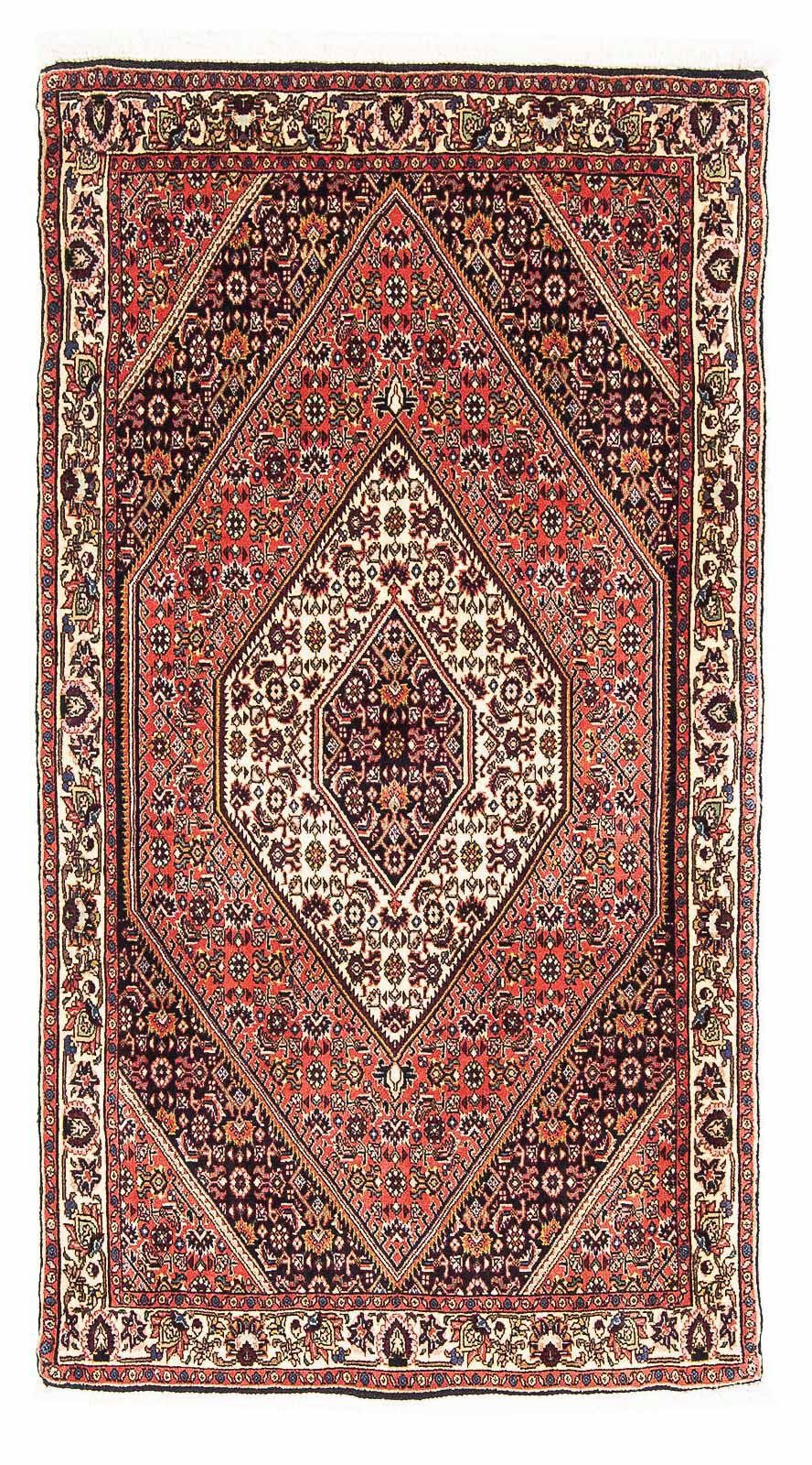 morgenland Wollen kleed Bidjar - Zanjan medaillon 150 x 81 cm Handgeknoopt