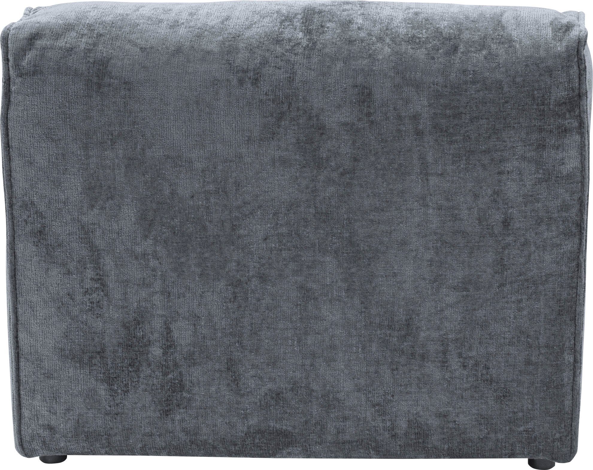 RAUM.ID Sofaelement Monolid kan worden gebruikt als module of afzonderlijk, bekleding in teddy-look (1 stuk)